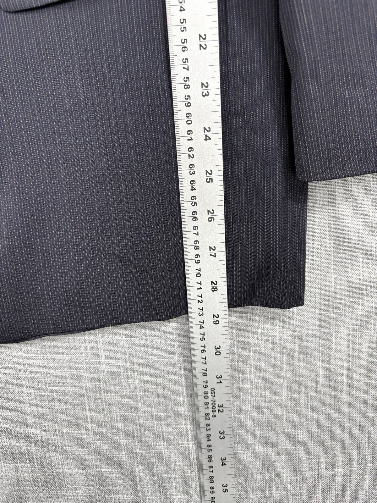 Ralph Lauren Suit Jacket Mens 46 Gray Luxury Formal Blazer Moores