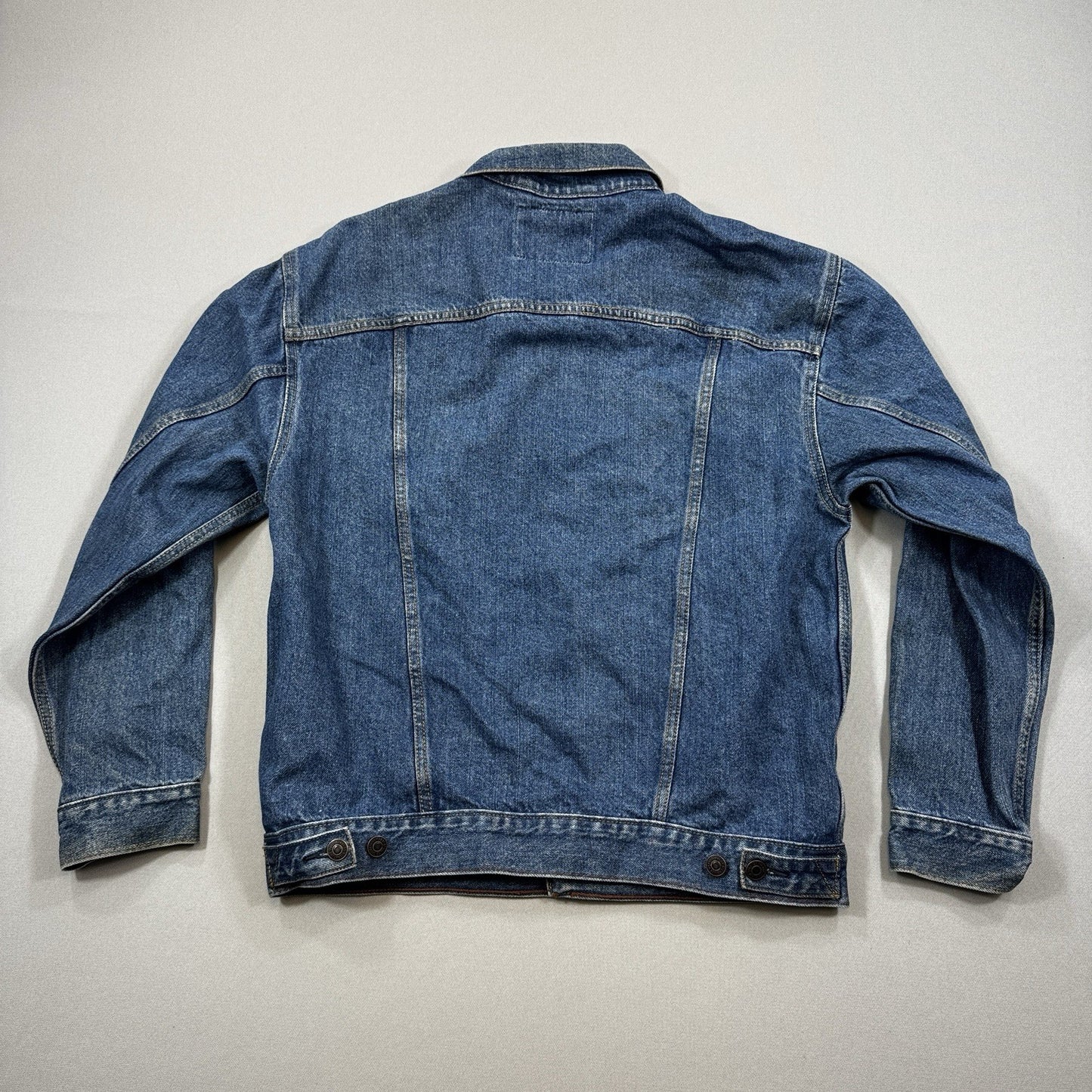 Levi's Signature C704 Jacket mens Medium Blue Denim Button