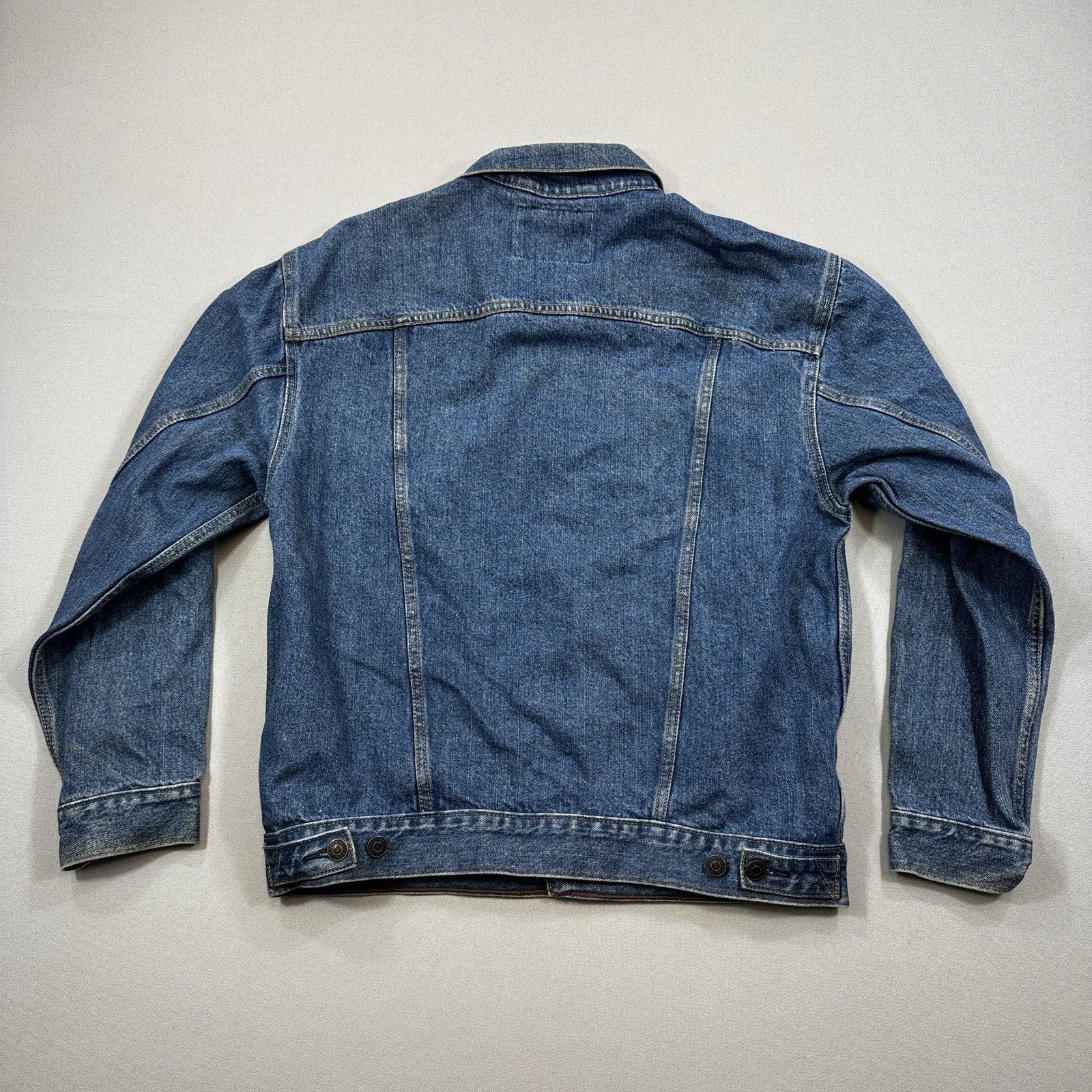 Levi's Signature C704 Jacket mens Medium Blue Denim Button