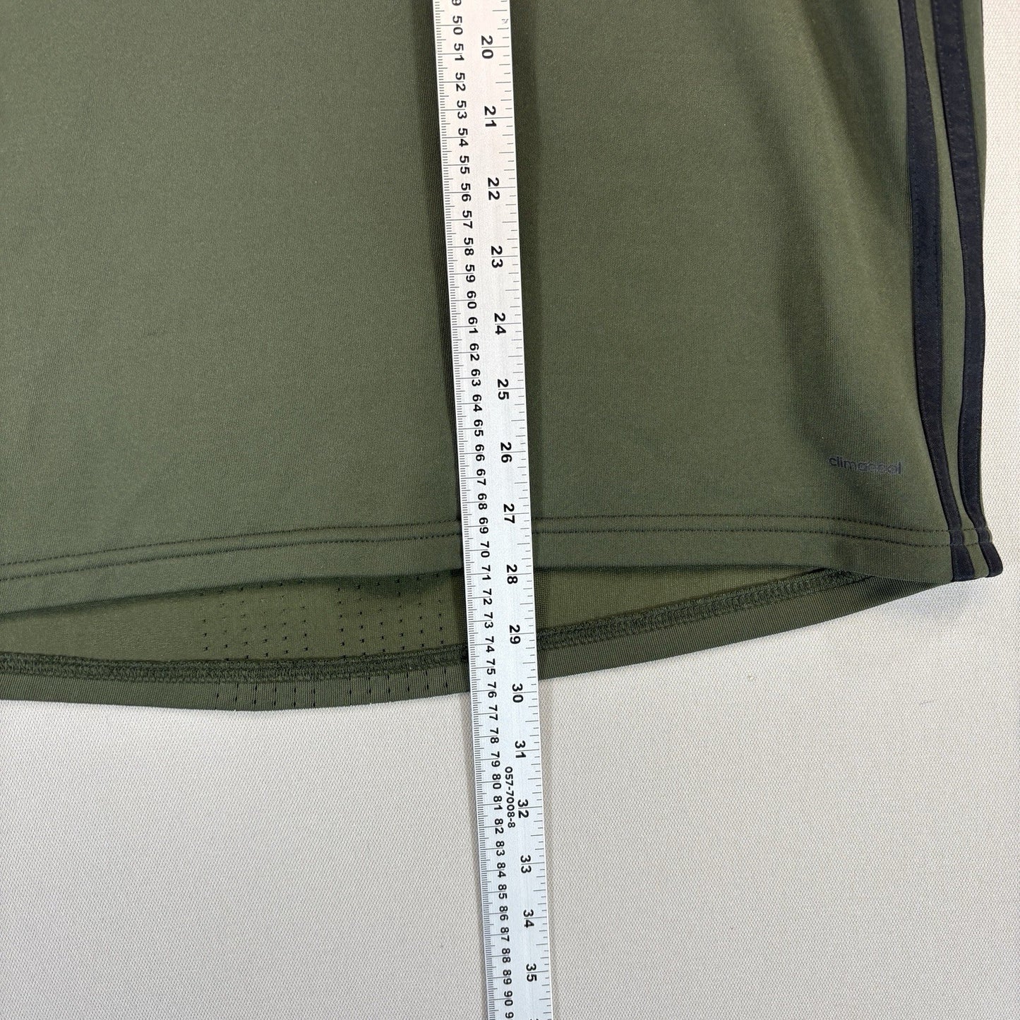 Adidas AC Milan Training Top mens Large Army Green Fly Emirates Soccer Jersey