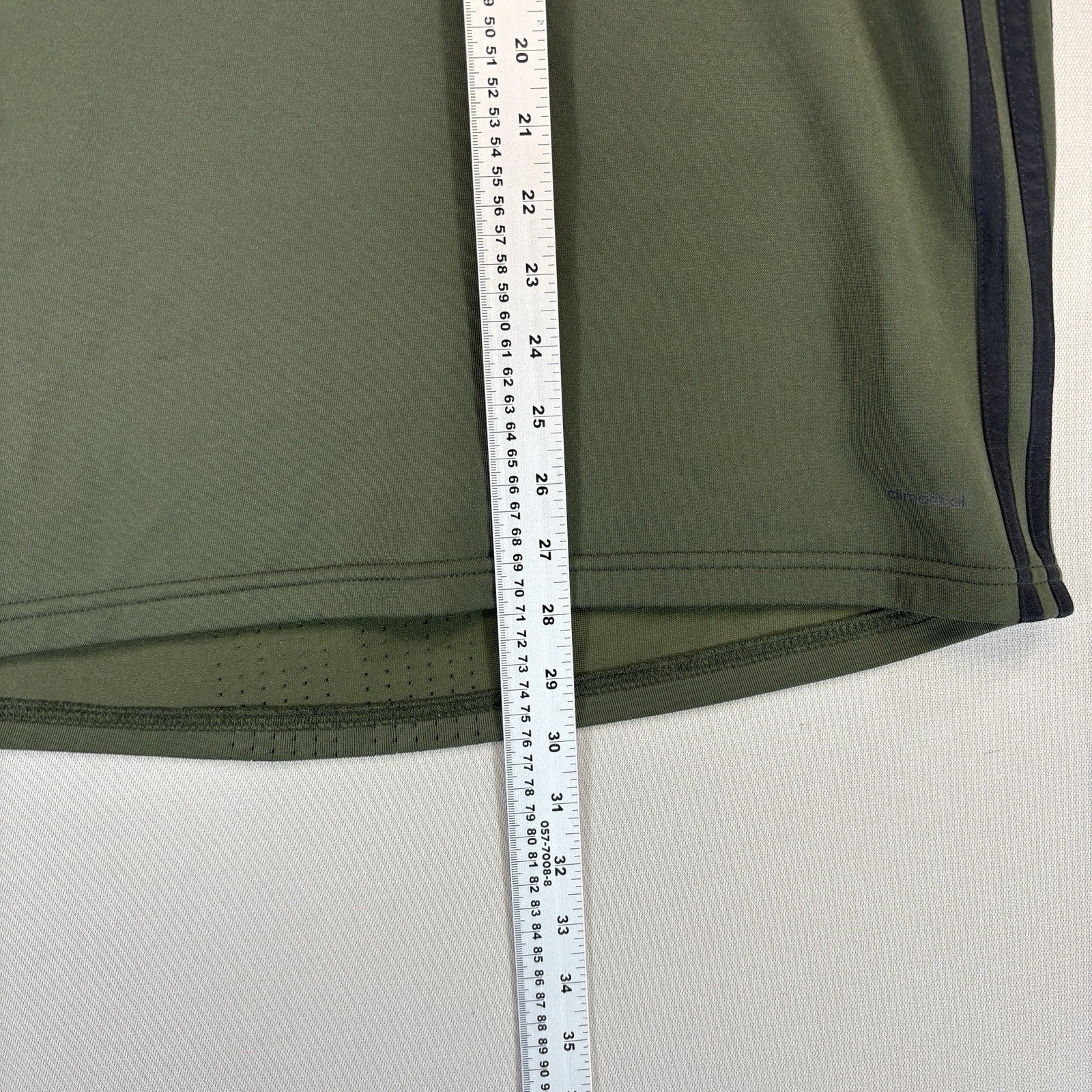 Adidas AC Milan Training Top mens Large Army Green Fly Emirates Soccer Jersey