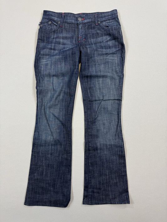 Rock & Republic Authentic Kasandra Bootcut Jeans Womens Sz 28 Denim Dark Wash