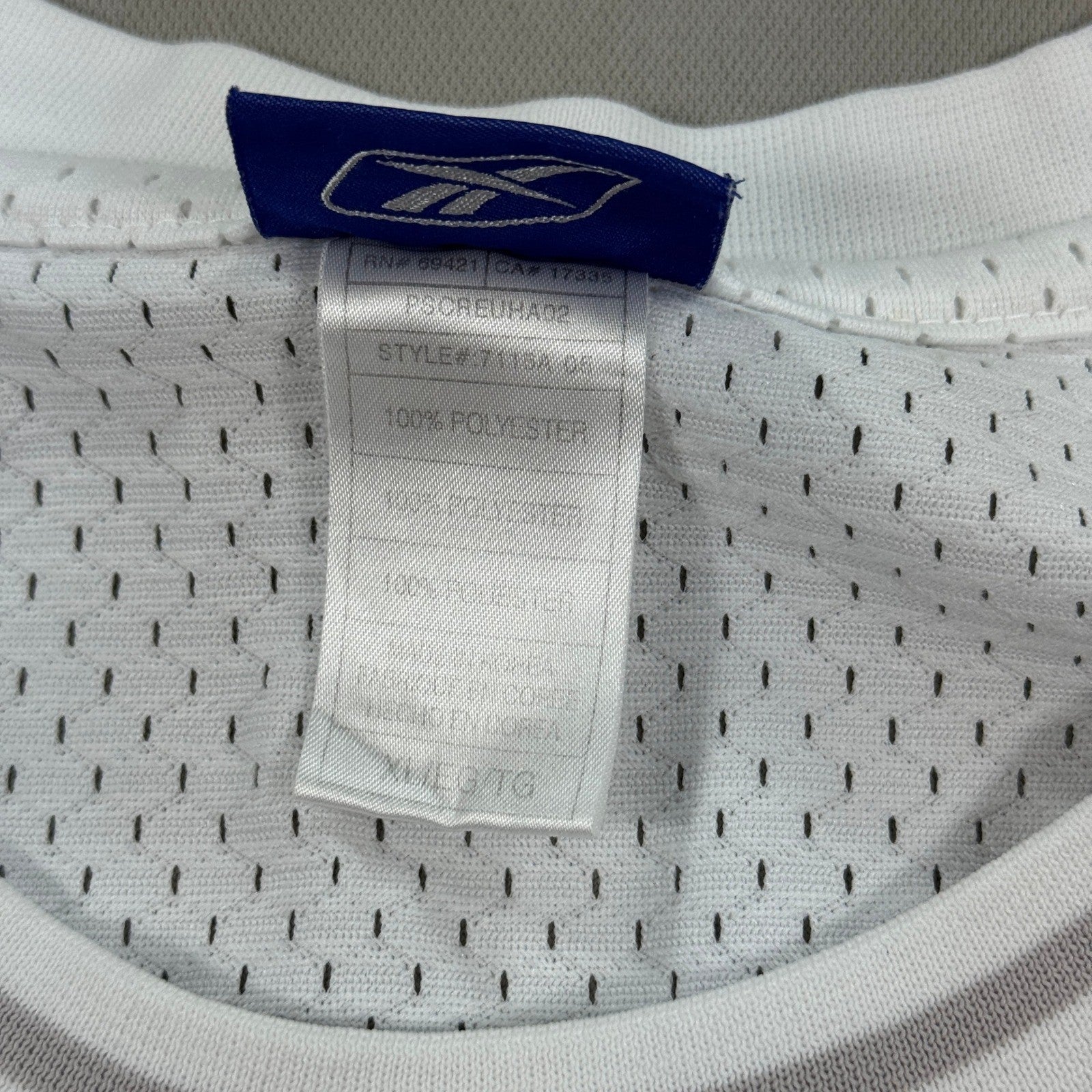 Vintage Paul Pierce NBA Boston Celtics #34 Reebok Jersey XL Off White