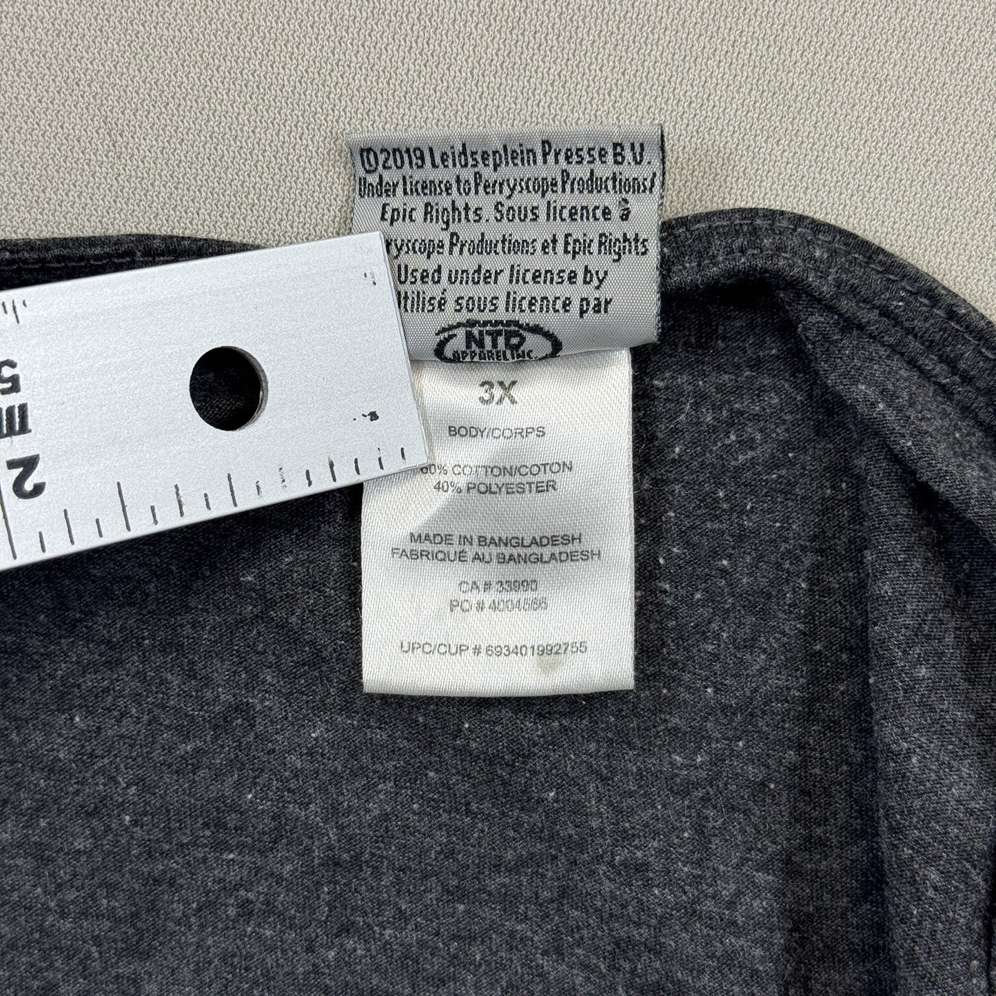 ACDC USA Tour Sleeveless Shirt Womens 3XL Gray NTD Clothing