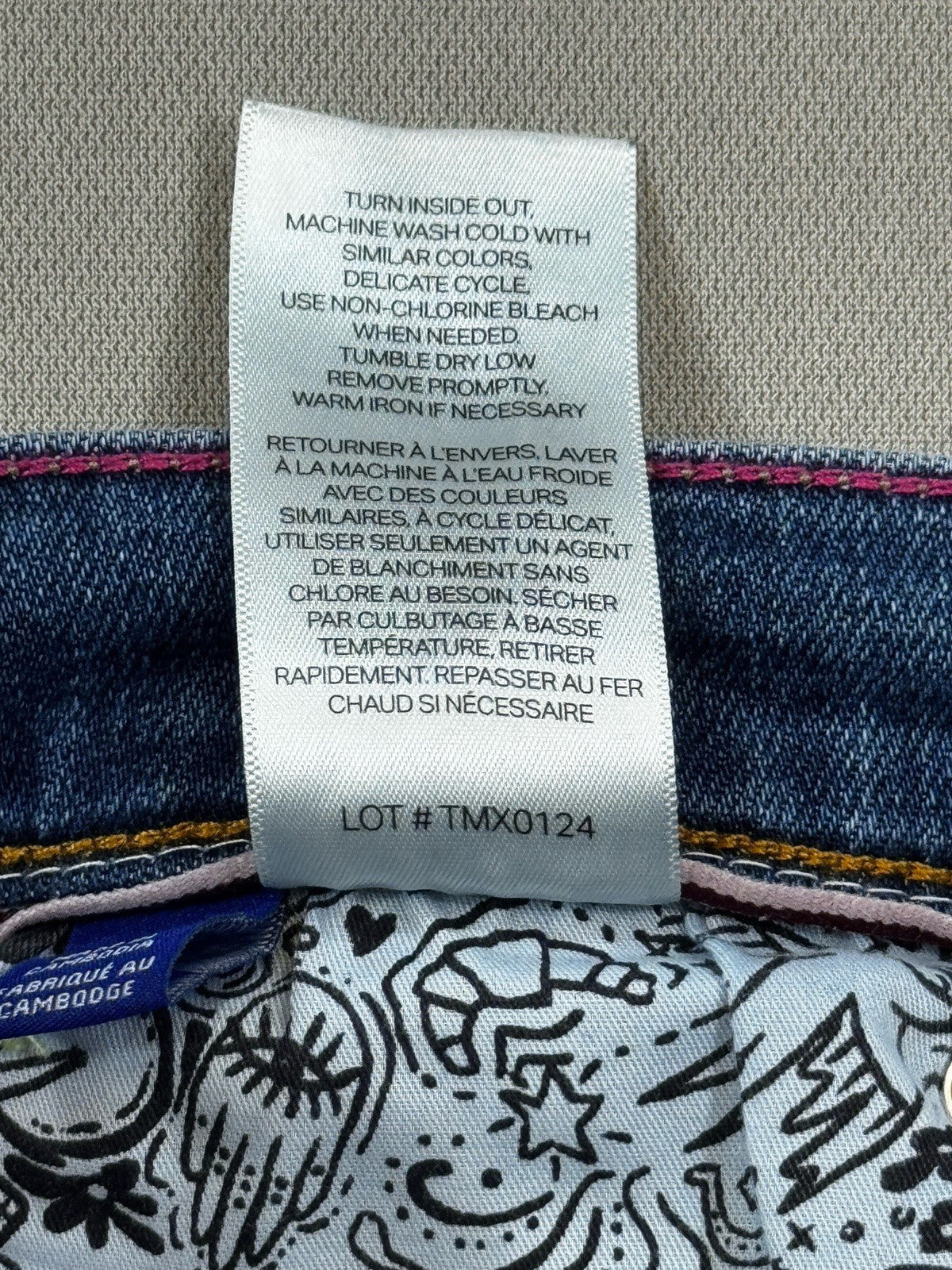 Scotch & Soda Amsterdam Jeans Womens Size 12 Blue Denim Loose Fit Tapered Baggy