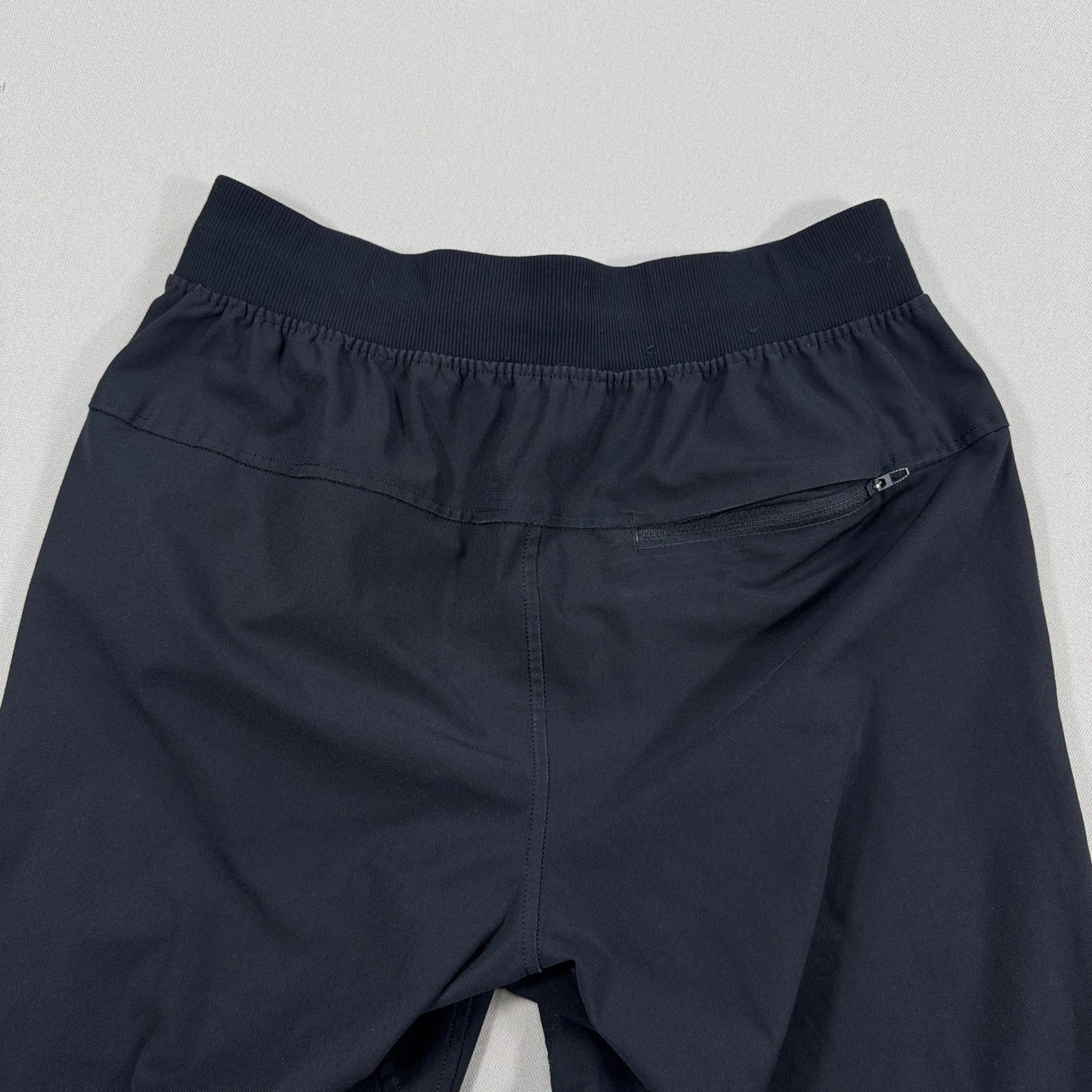 Lululemon mens ABC Jogger Shorter Warpstreme LM5A29S Black Size Small