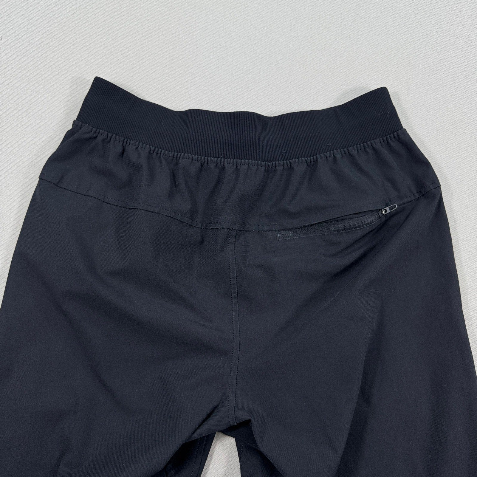 Lululemon mens ABC Jogger Shorter Warpstreme LM5A29S Black Size Small