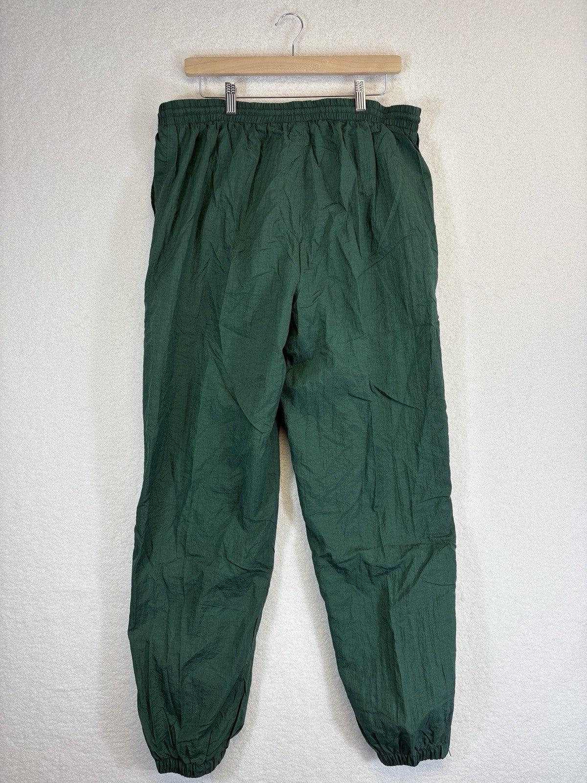 Vintage Puma Circuit Y2K Baggy Zipper Leg Green Pants With Tag Mens XL New