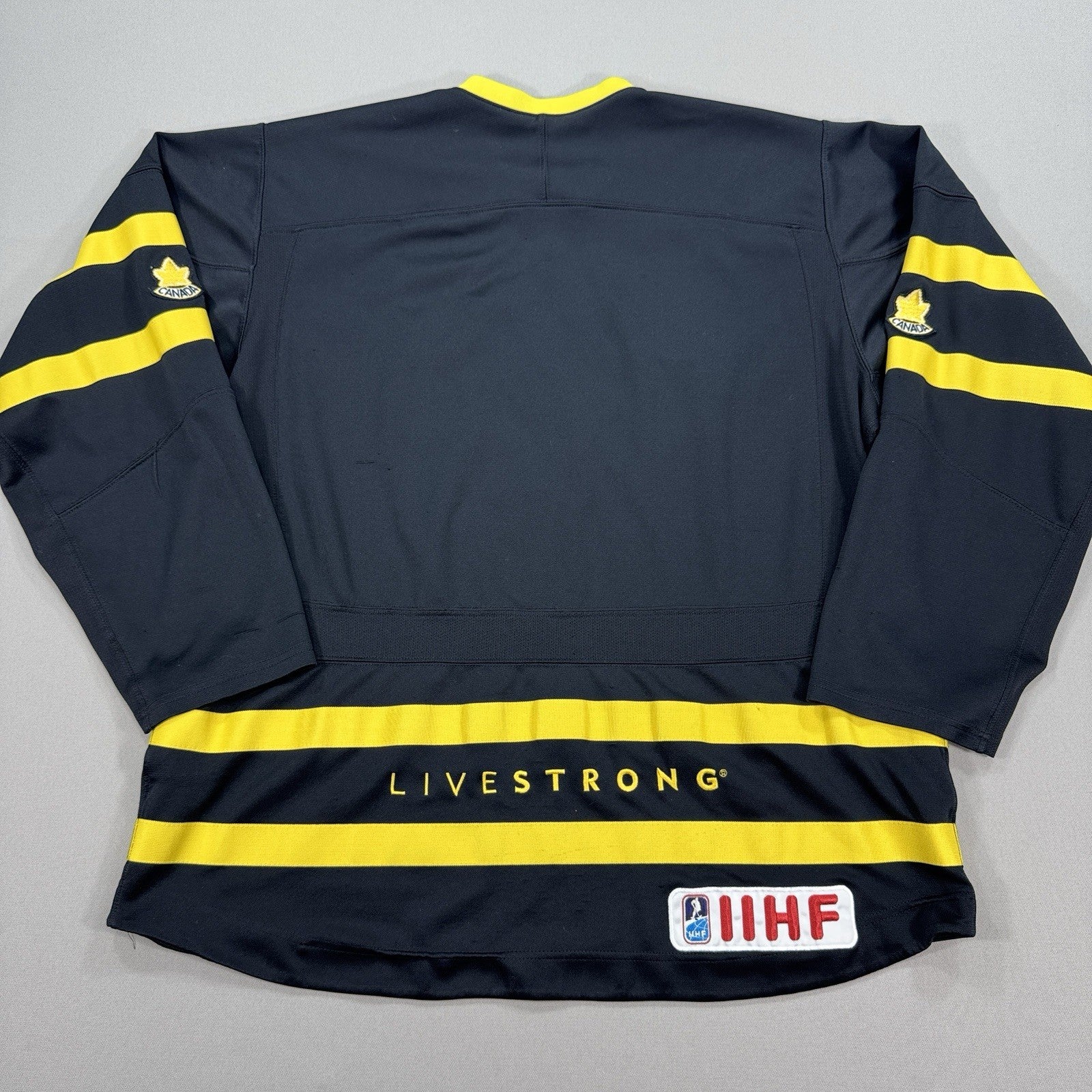 Nike Team Canada Jersey LIVESTRONG 2013 IIHF World Hockey Championship XL