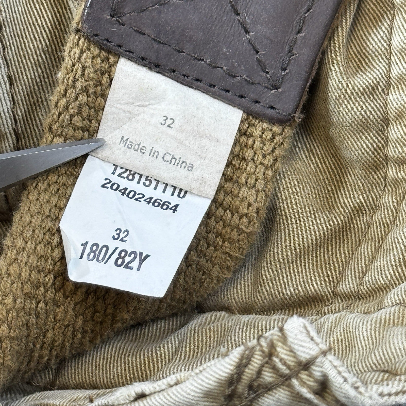 Abercrombie & Fitch Distressed Brown Cargo Shorts mens 28 W w/Belt Rare