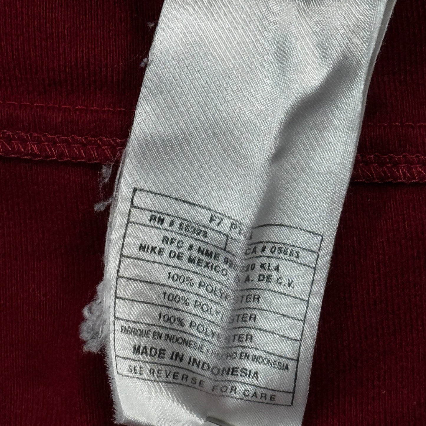 Vintage Nike Track Jacket mens Small Big Logo Swoosh Full Zip Windbreaker Y2K