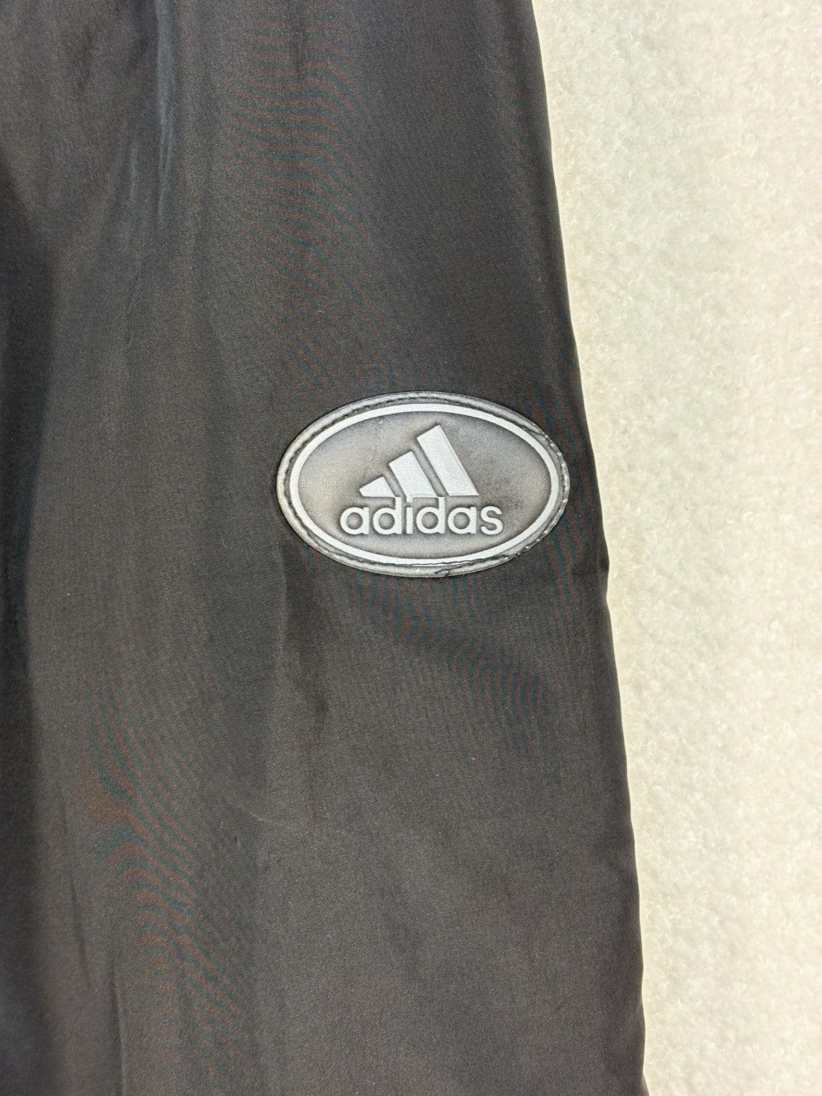 Adidas Track Pants Ankle Zip Waterproof Mens Medium