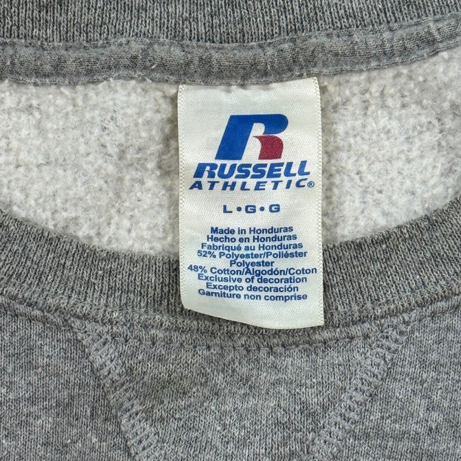 Vintage Laurentian University Pullover mens Large Sweatshirt Russell Athletic