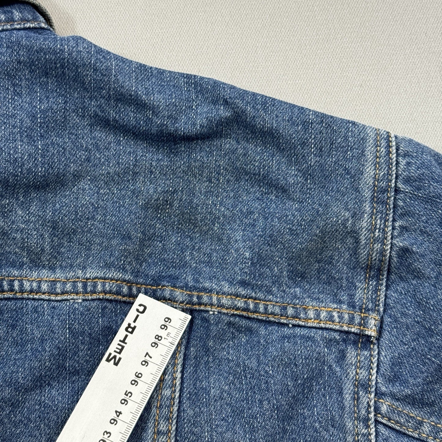 Levi's Signature C704 Jacket mens Medium Blue Denim Button