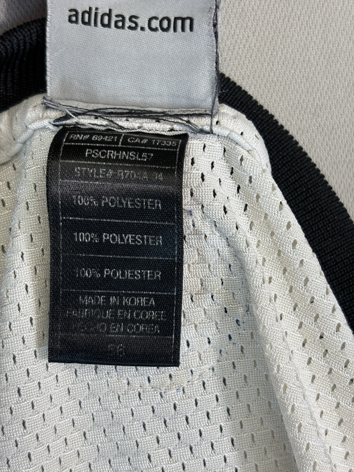 Vintage Adidas New York Knicks Stephon Marbury #3 jersey Reebok sz 56 Basketball