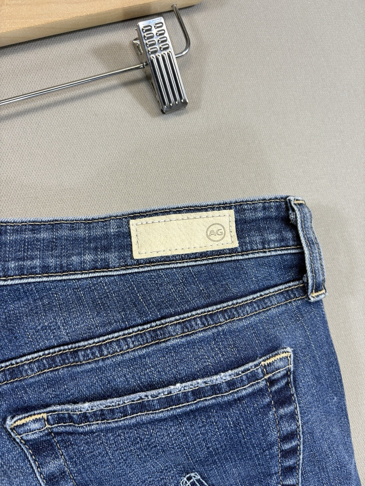 AG Adriano Goldschmied Jeans mens Size 30R Legging Ankle Skinny Blue Denim