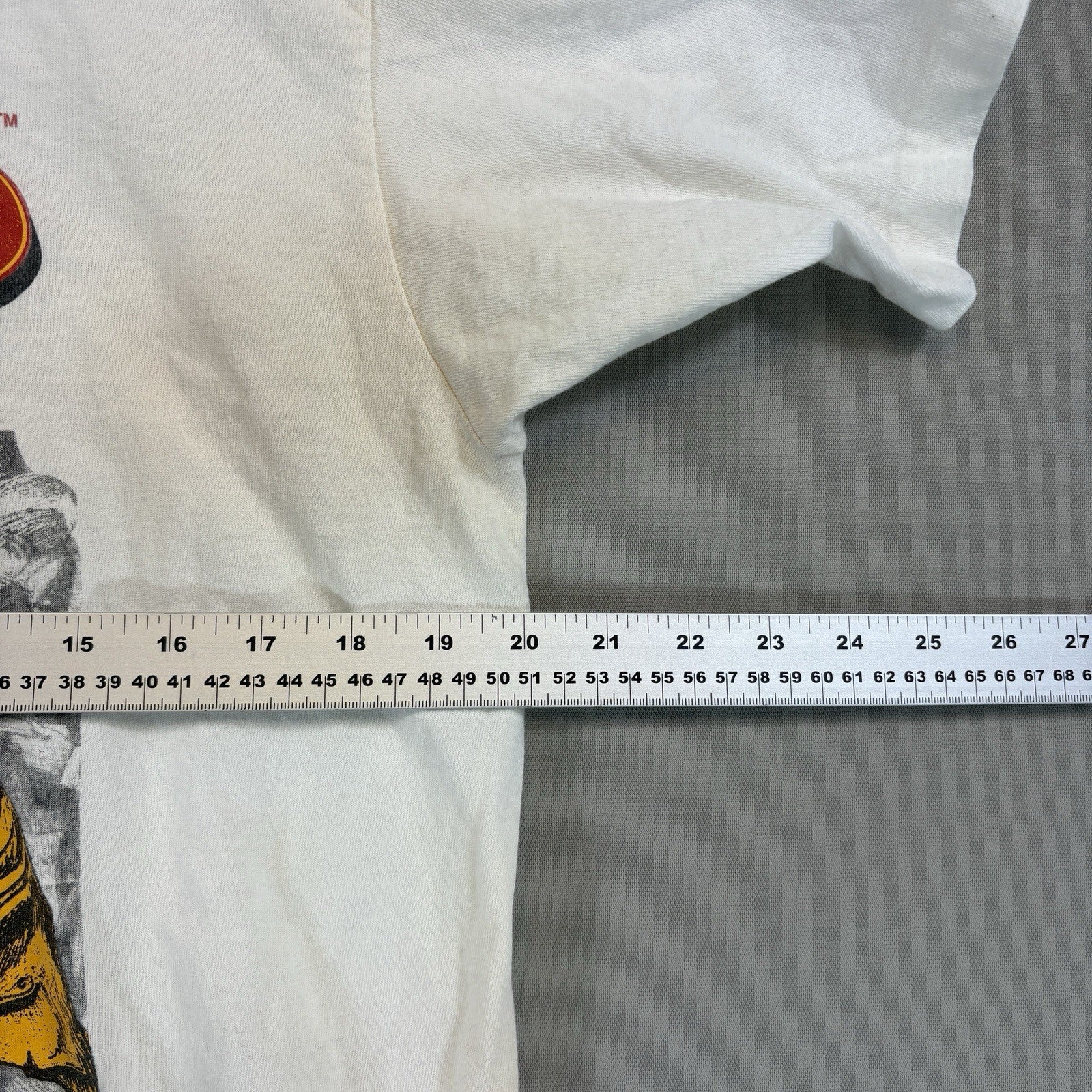 VTG Cheers Boston Mens Large White Graphic Single Stitch Shirt Made In USA