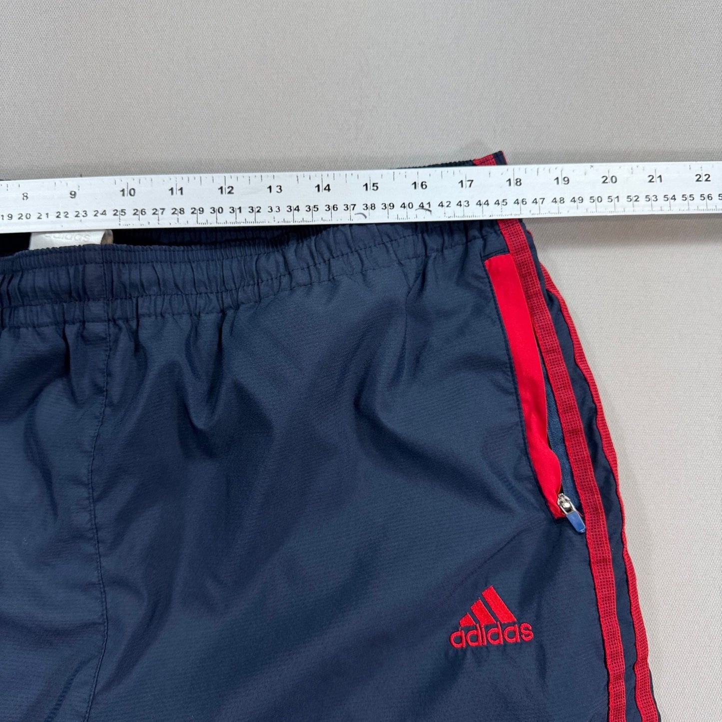 Vintage Adidas Manchester United Track Pants Mens Asian Size XL Blue Red Trefoil