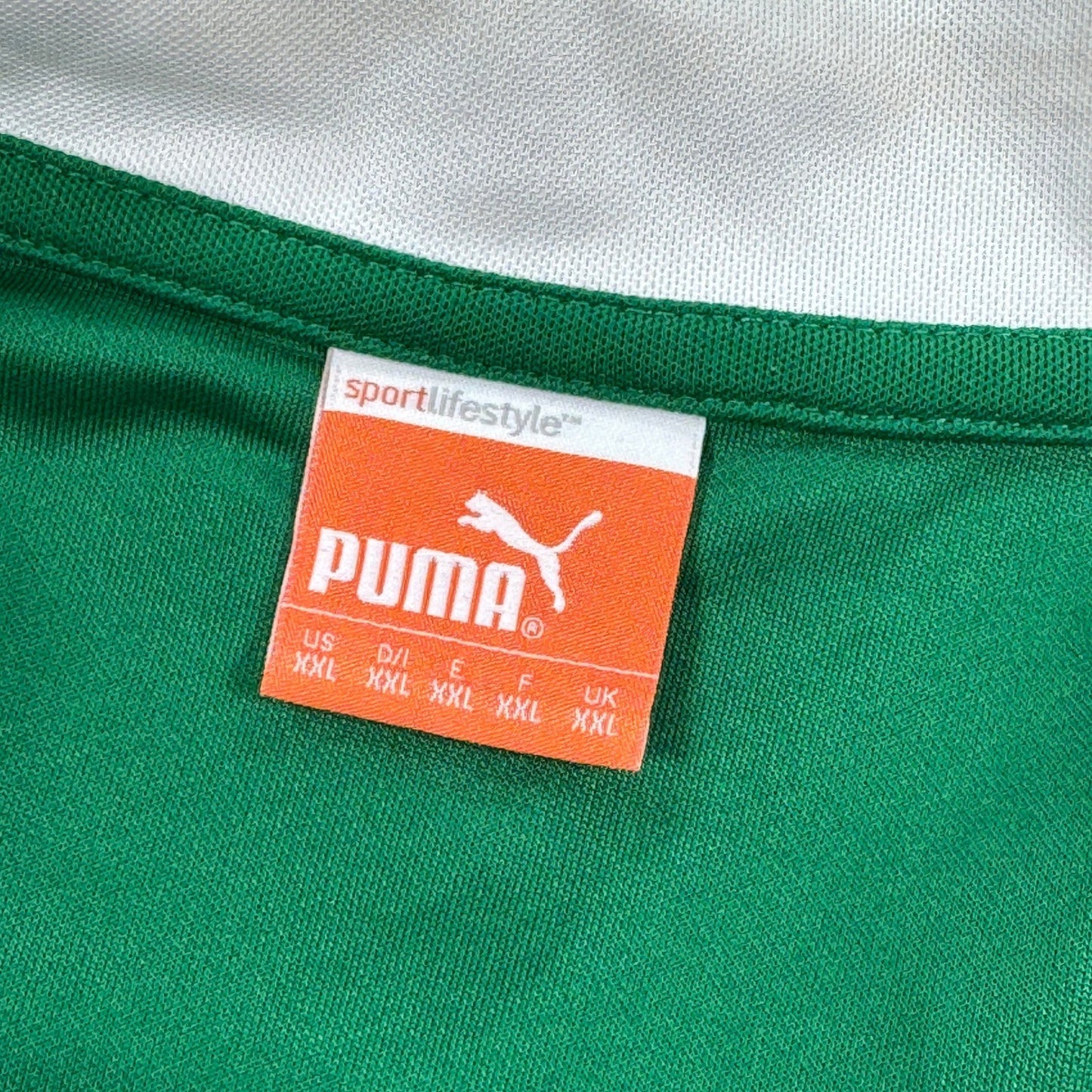 Puma Sporting Lisbon Soccer Jersey Portugal Super Bock mens 2XL Football Shirt