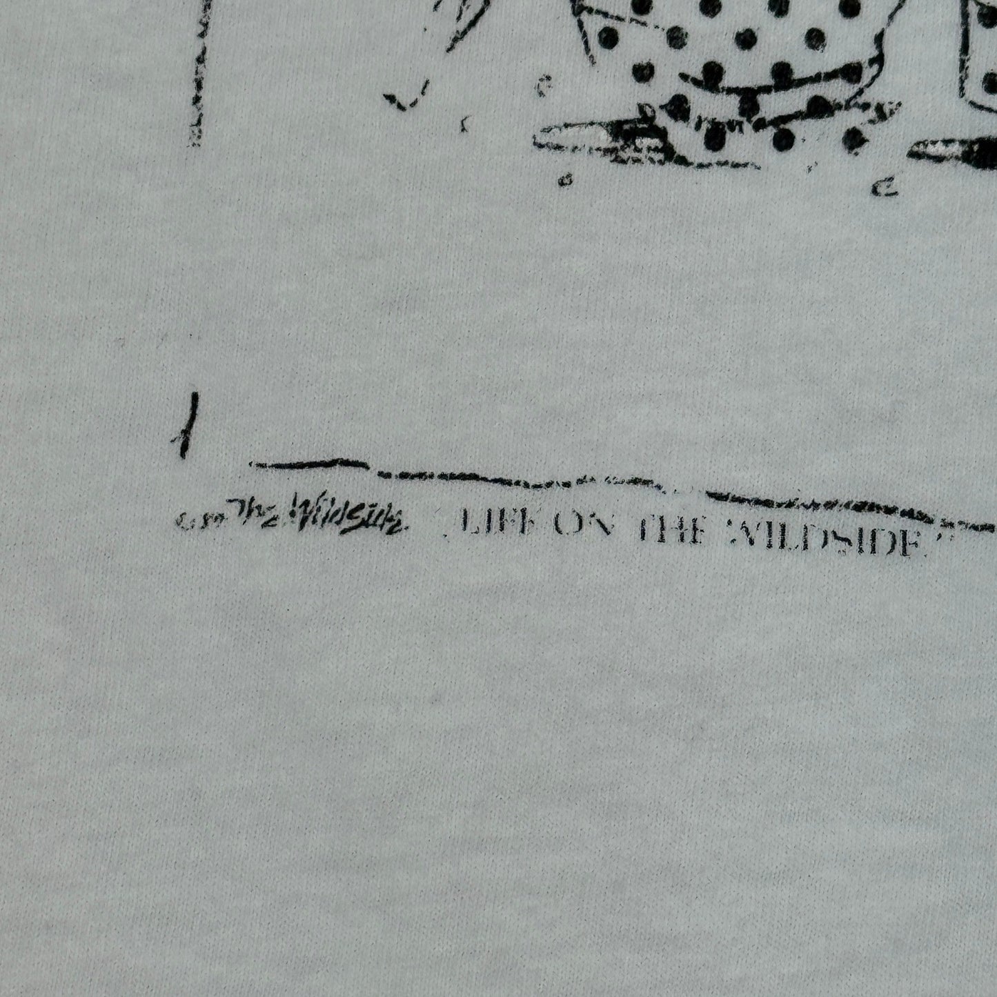 Vintage 90's Life On The Wildside T-Shirt mens Large Single Stitch USA Made