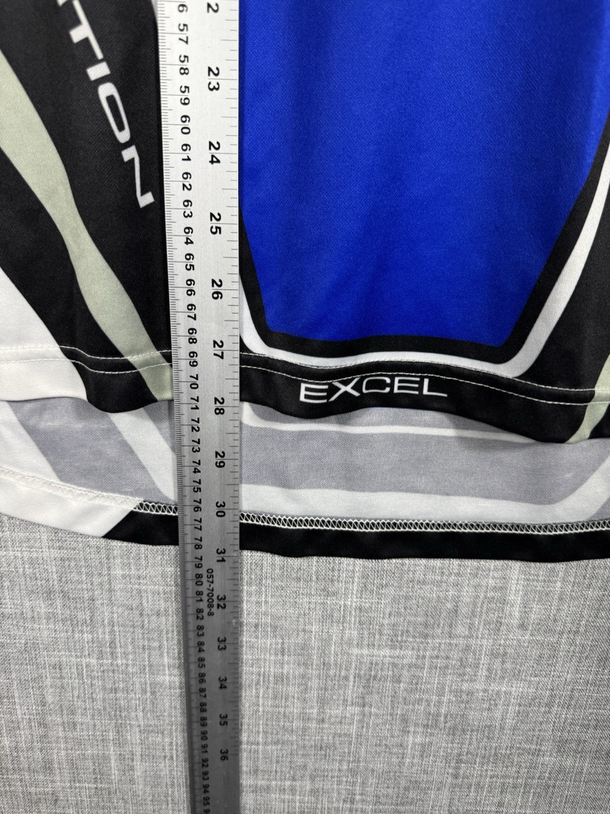 Vintage Motocross Xtreme Compettition Blue Long Sleeve T-Shirt Small