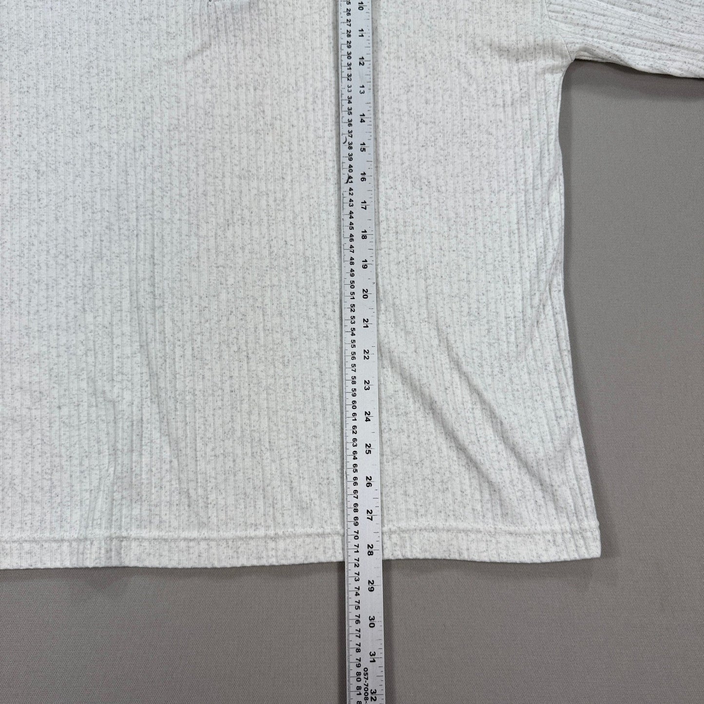 Vintage Emporio Armani Polo Shirt Ribbed mens Large White Collared Short Sleeve