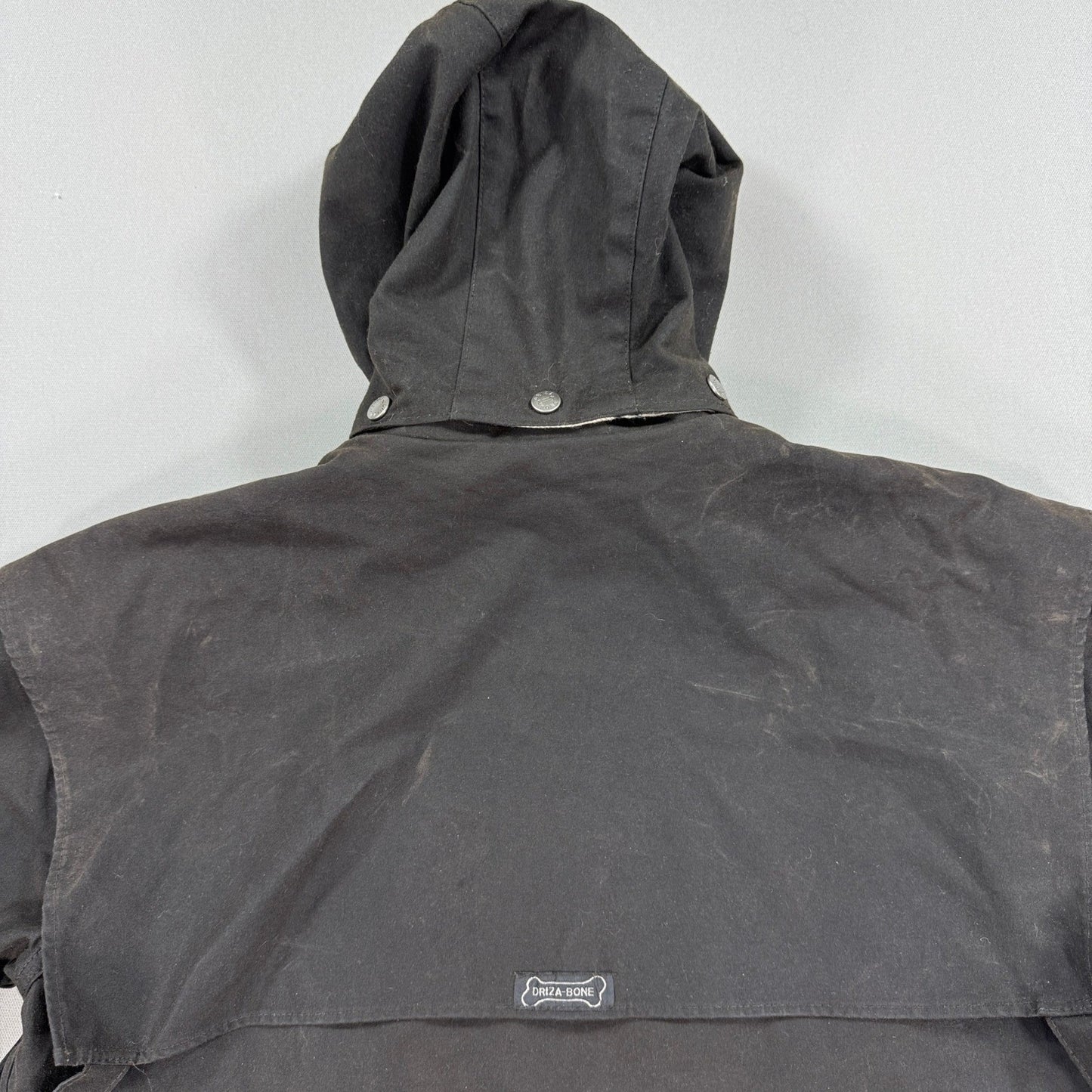 Driza-Bone Coat Style Waxed mens Small Brown Made in Australia Quilted Lining