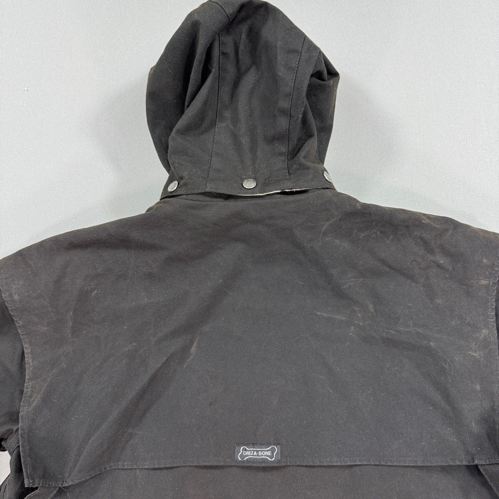 Driza-Bone Coat Style Waxed mens Small Brown Made in Australia Quilted Lining