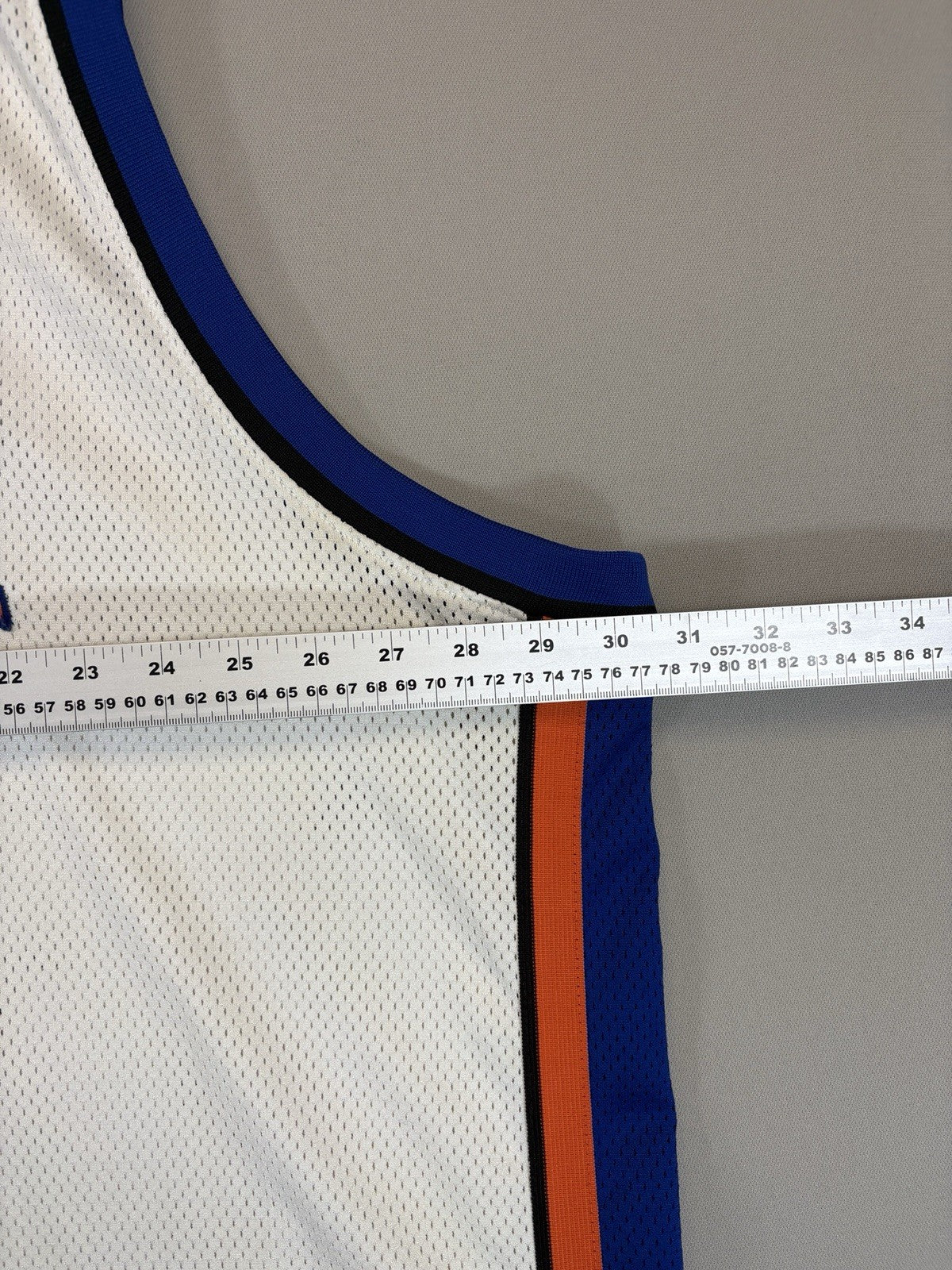 Vintage Adidas New York Knicks Stephon Marbury #3 jersey Reebok sz 56 Basketball