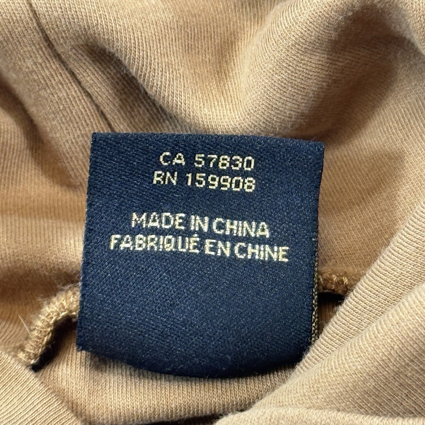 OVO October's Very Own Drake Owl Womens Medium Brown Turtleneck Sweater