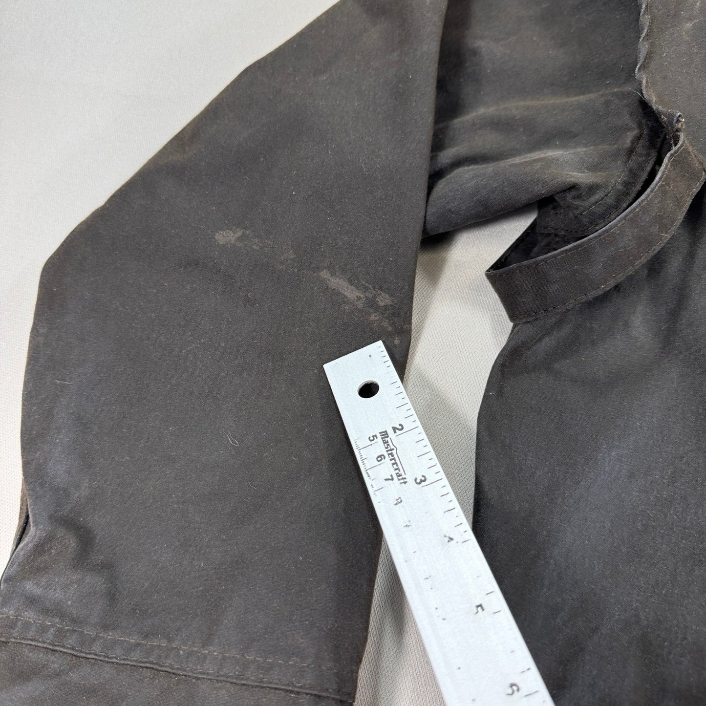 Driza-Bone Coat Style Waxed mens Small Brown Made in Australia Quilted Lining