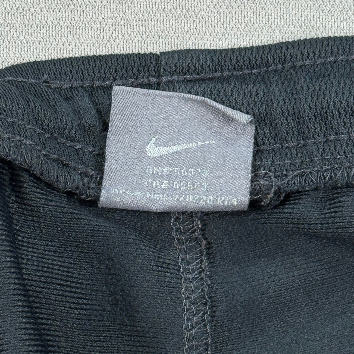 Vintage Nike Gray Track Pants mens XL White Stripe Zipper Hem Jogger Training