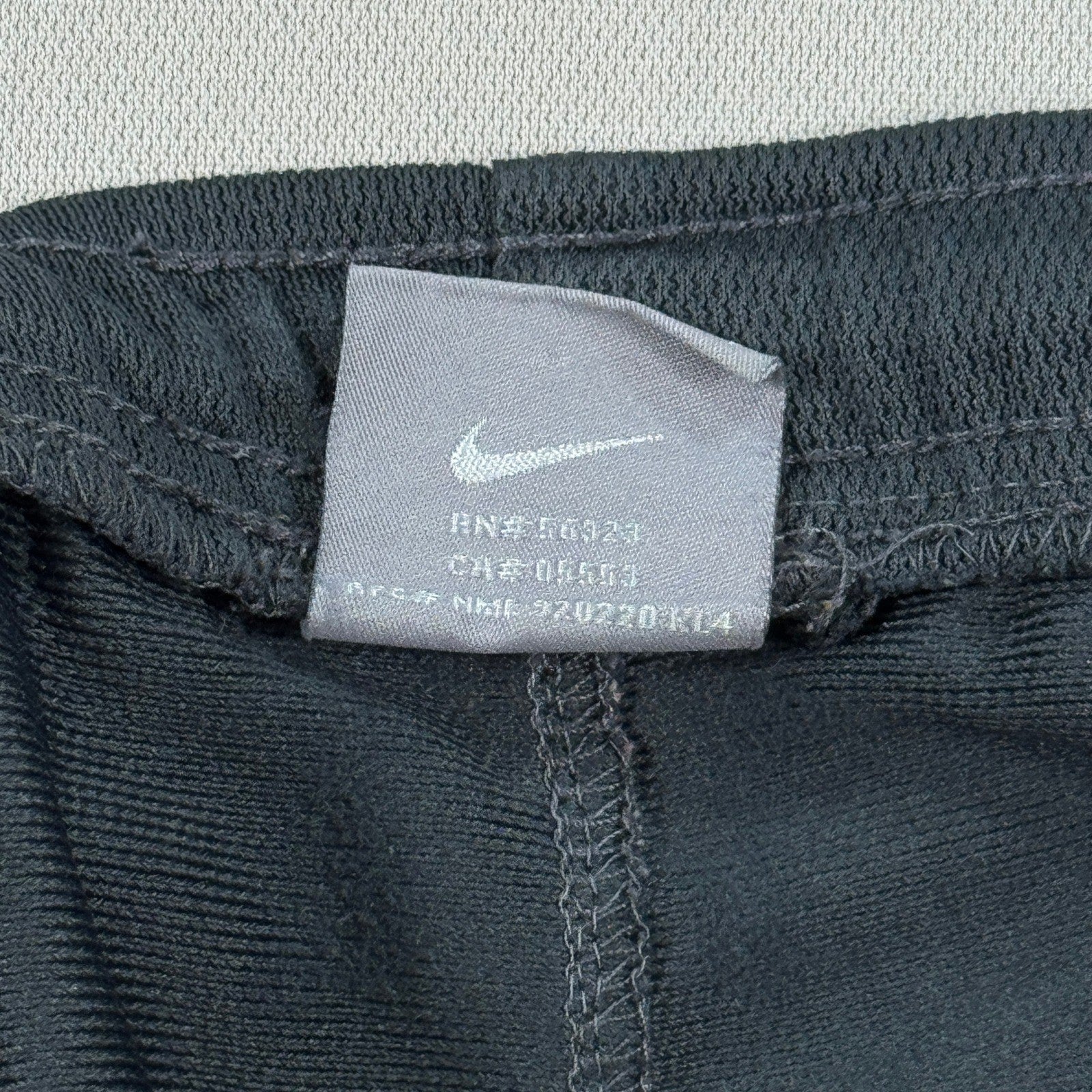 Vintage Nike Gray Track Pants mens XL White Stripe Zipper Hem Jogger Training