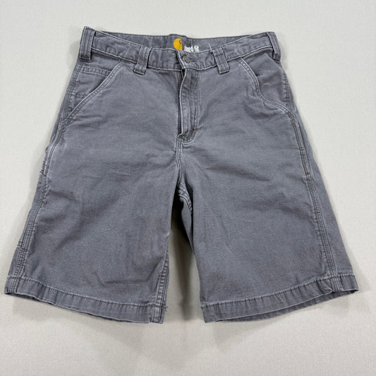 Carhartt Carpenter Shorts Relaxed Fit mens Size 30 Gray Canvas Workwear Casual