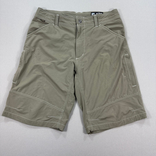 Kuhl Renegade Shorts mens Size 34 Brown Stretch Performance Hiking