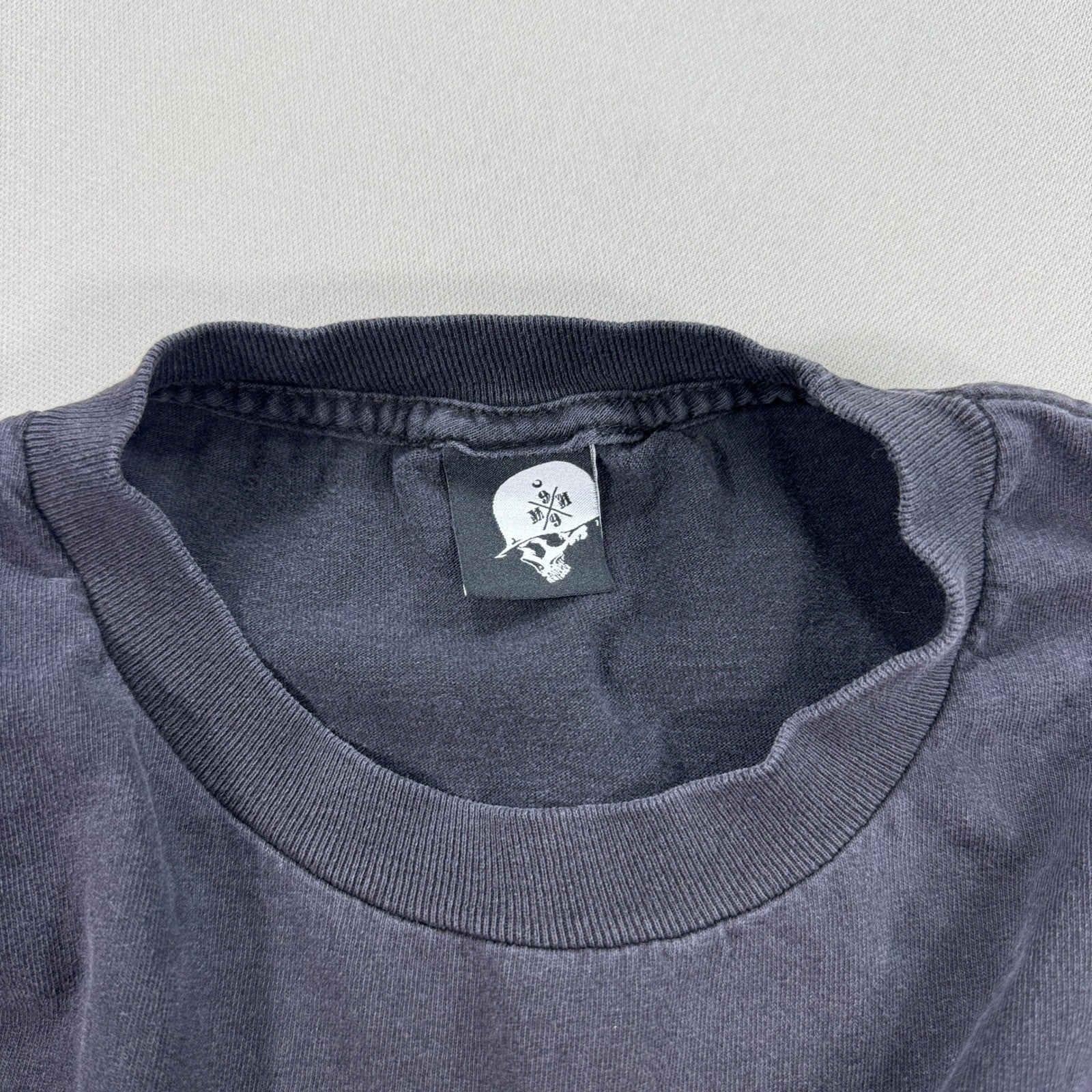 Vintage Metal Mulisha Graphic T-Shirt Mens XL Black Tee Y2K - Faded