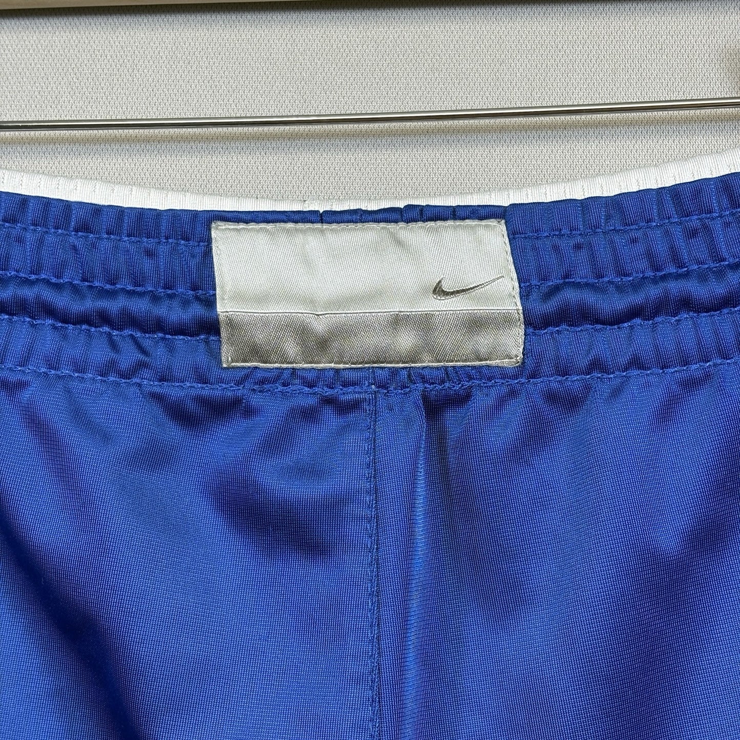 Vintage Nike Reversible Track Shorts Blue White Basketball mens Large