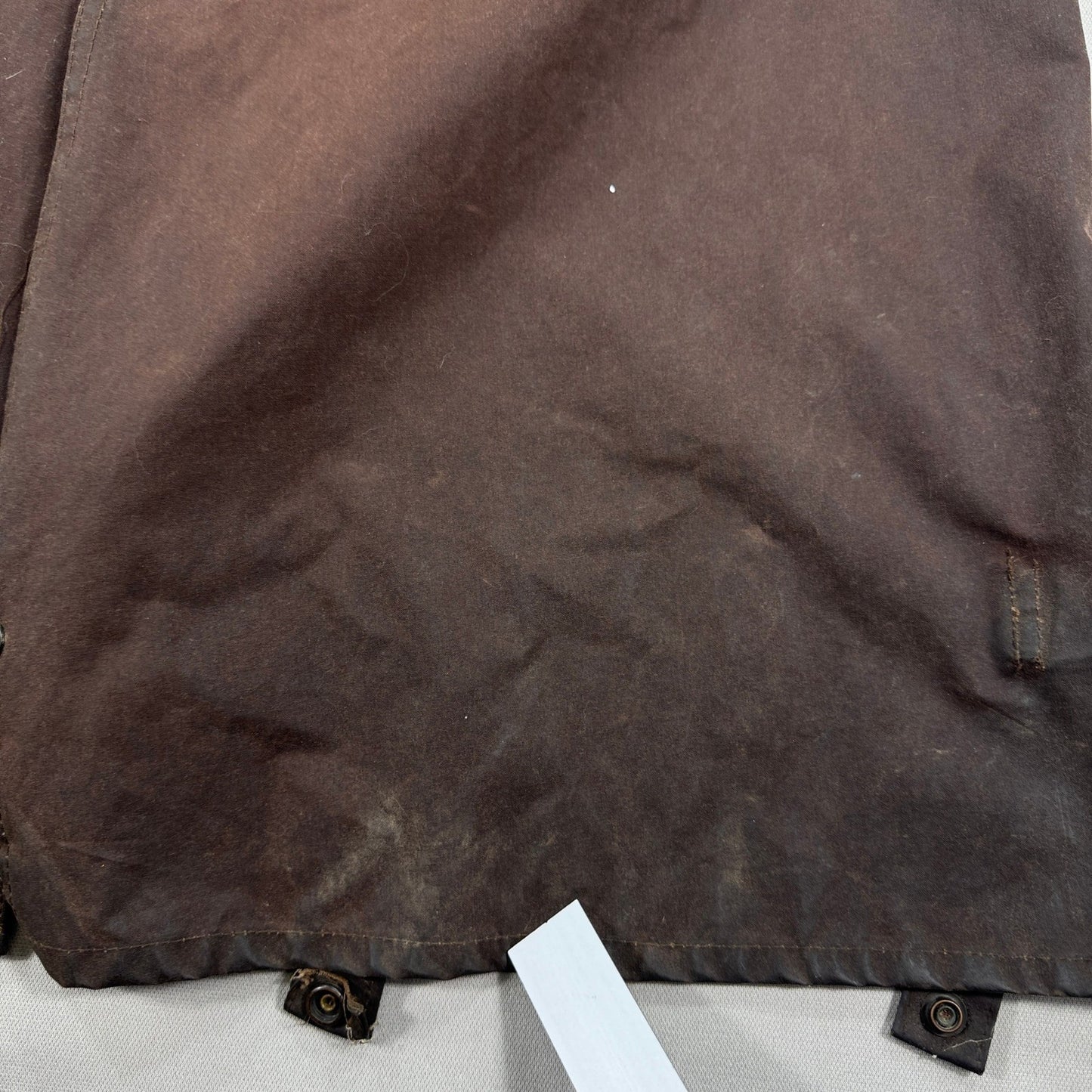 VTG Driza-Bone Riding Coat mens Medium Brown Australian Waxed Cotton Oilskin