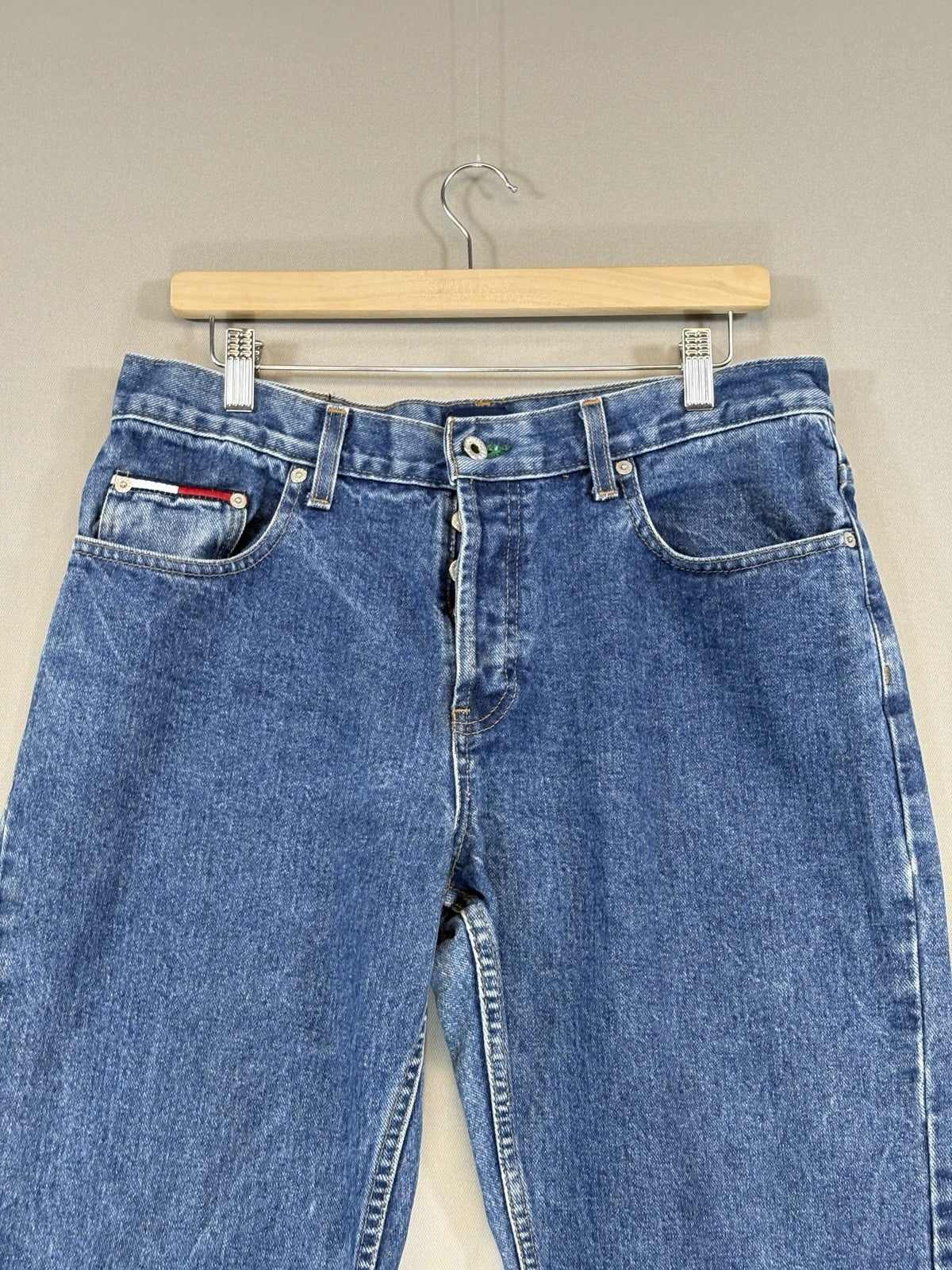Vintage Tommy Hilfiger Freedom Jeans Y2K Button Fly mens Size 34
