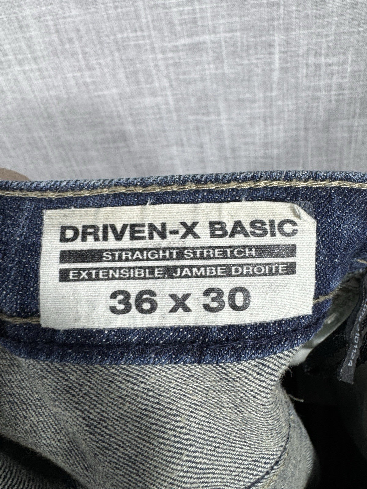 BUFALLO David Bitton Driven-X Straight Stretch Jeans mens Size 36 X 30