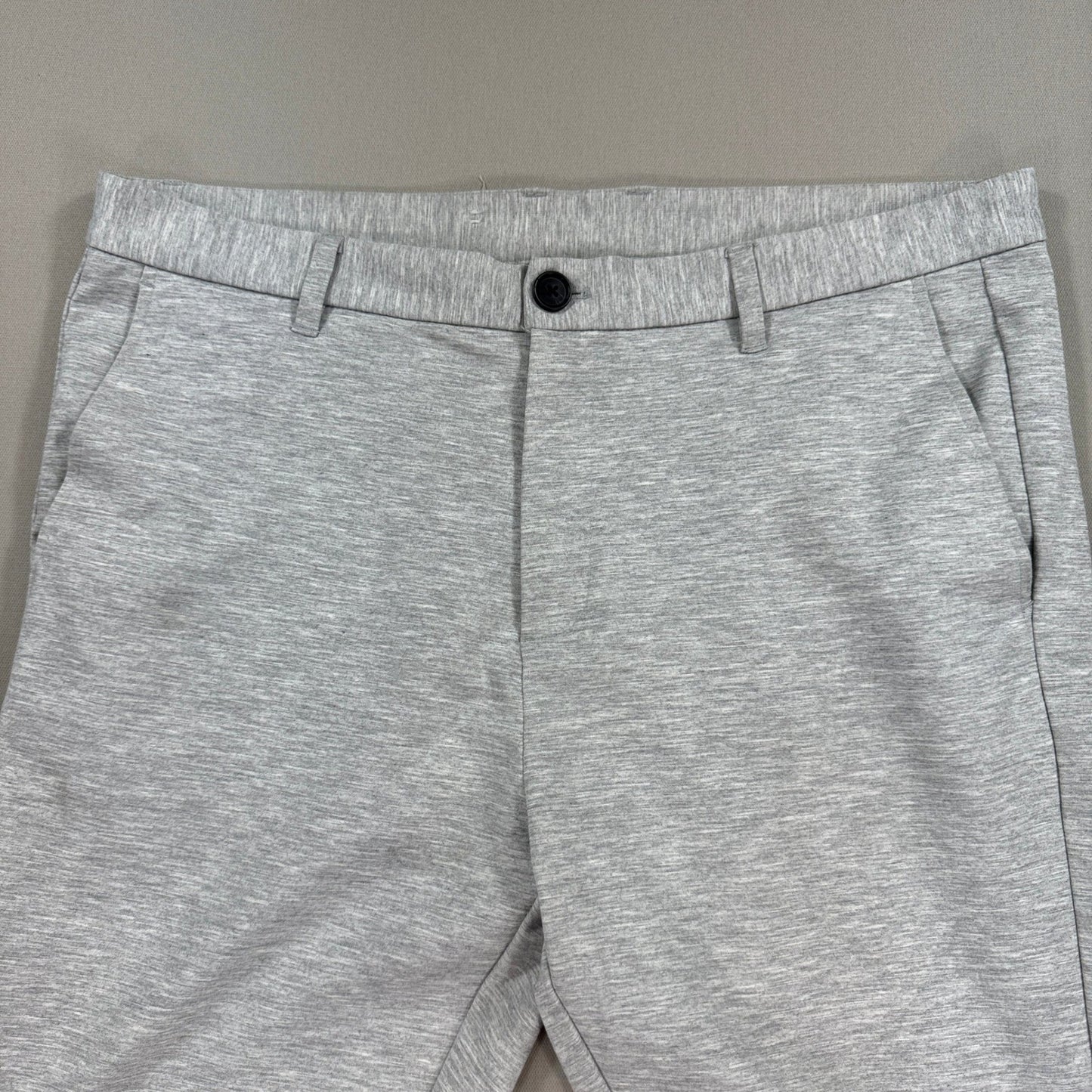 Lindbergh Superflex Dress Pants Mens 2XL Gray Slim Fit Performance Chino Stretch