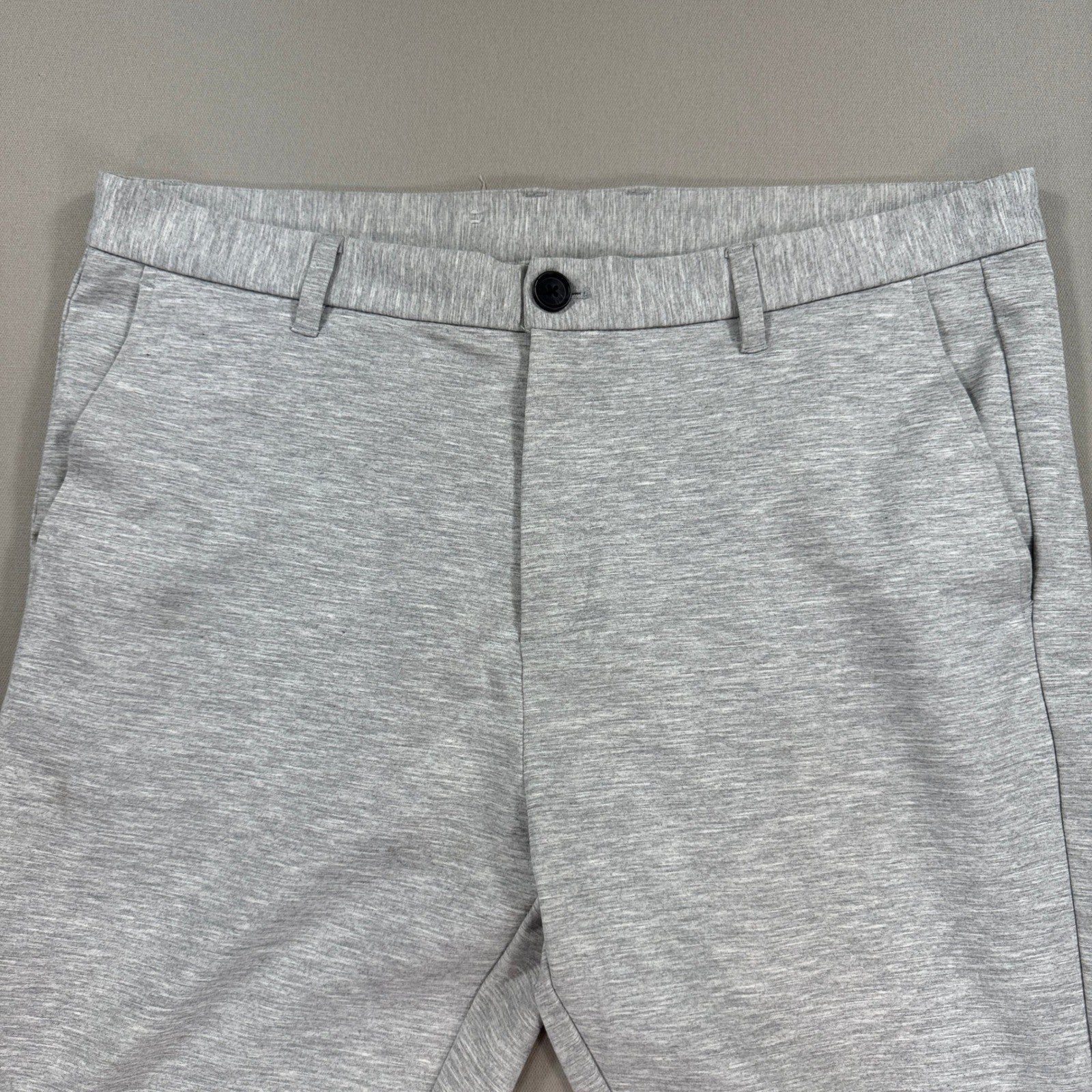 Lindbergh Superflex Dress Pants Mens 2XL Gray Slim Fit Performance Chino Stretch