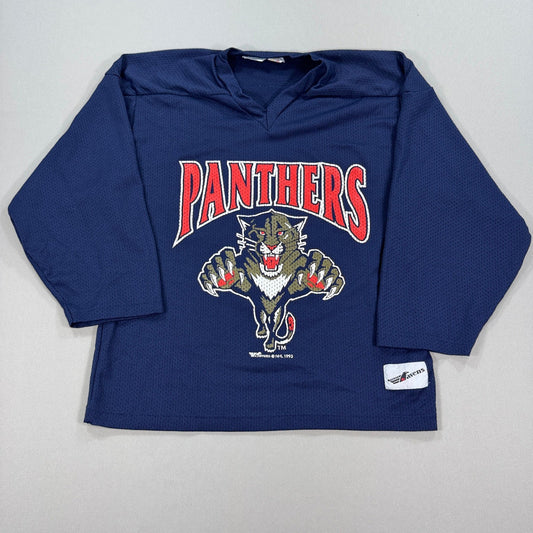 Vintage 90s Florida Panthers NHL Hockey Jersey Athletic Avens mens XL Pullover