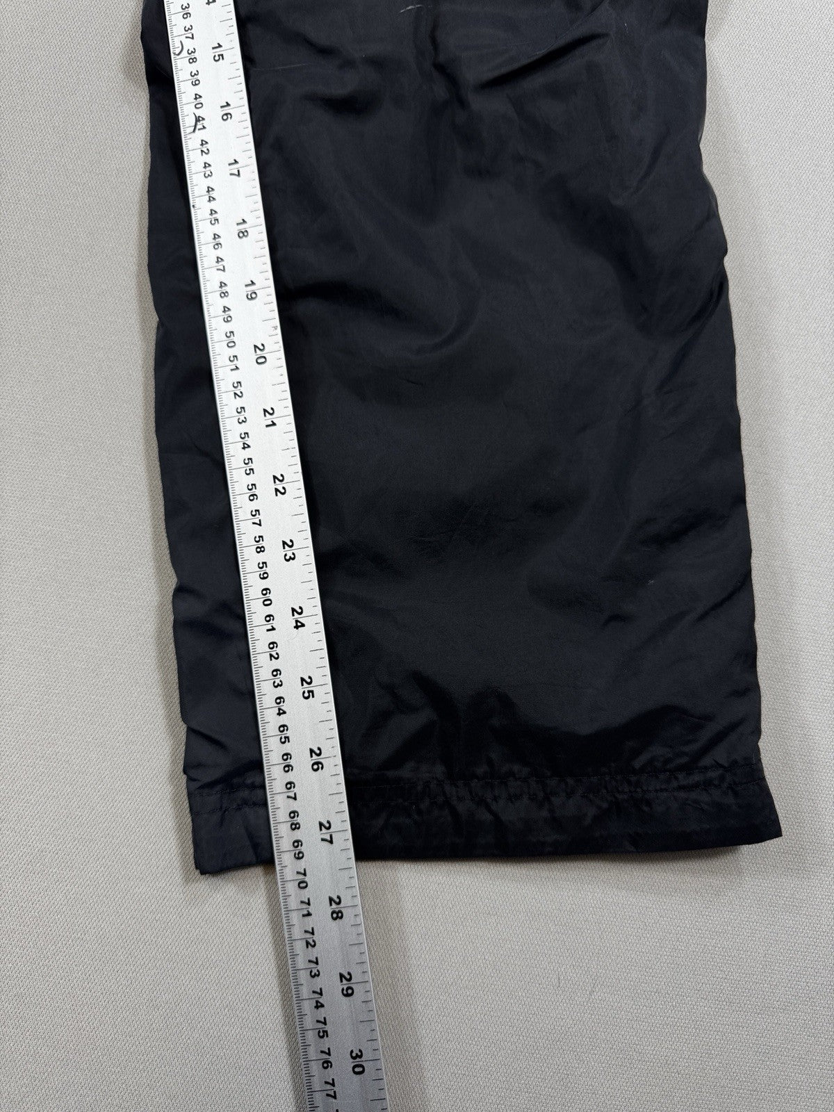 Vintage 90s Adidas Track Pants mens Medium Black Windbreaker Y2K Baggy Lined