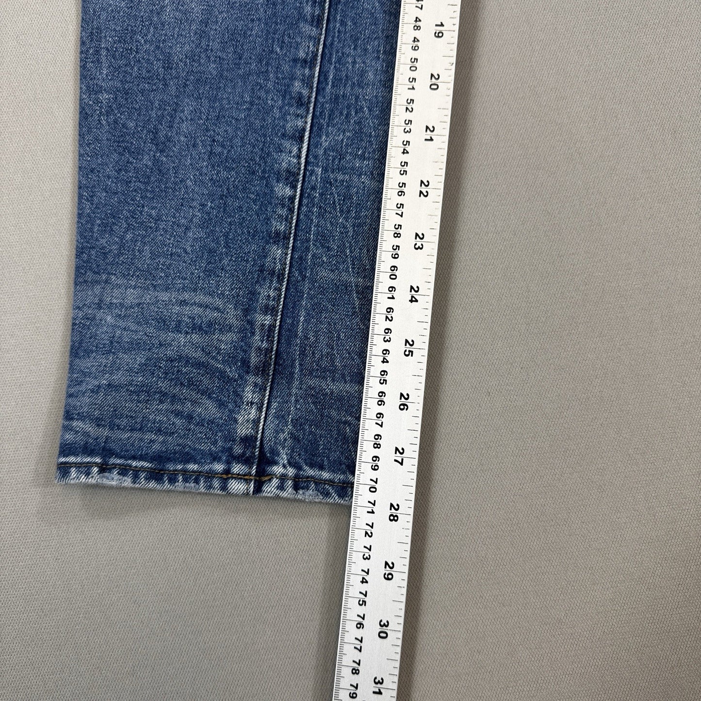 G-Star RAW 3301 Mid Waist Boyfriend Jeans Womens 27x32 Blue Denim Medium Wash