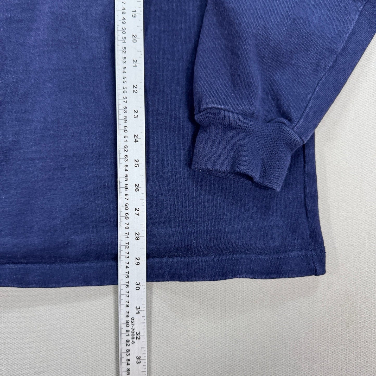 Vintage Barbarian Rugby Wear Polo Shirt mens 2XL Navy Blue Long Sleeve Canada