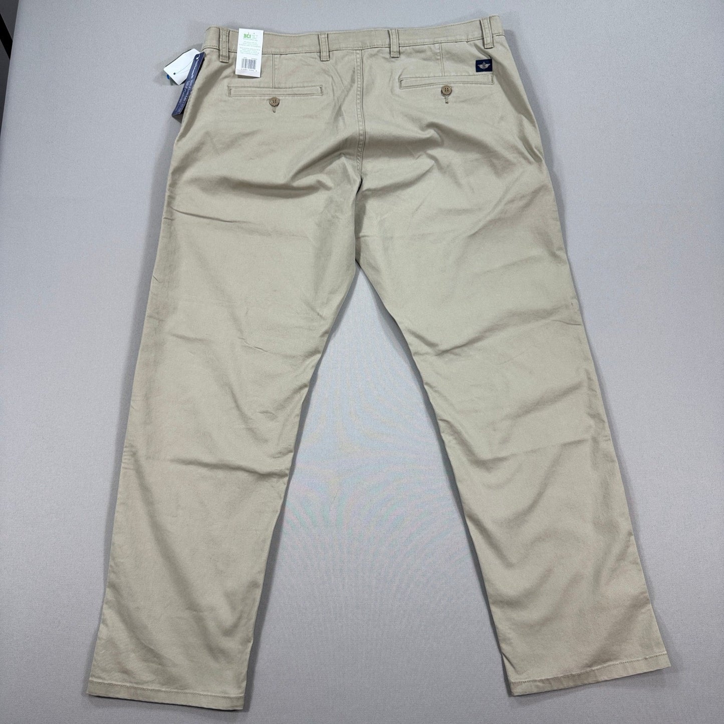 NWT Dockers Original Khaki Pants All Seasons Tech mens 38x30 Beige Athletic Fit