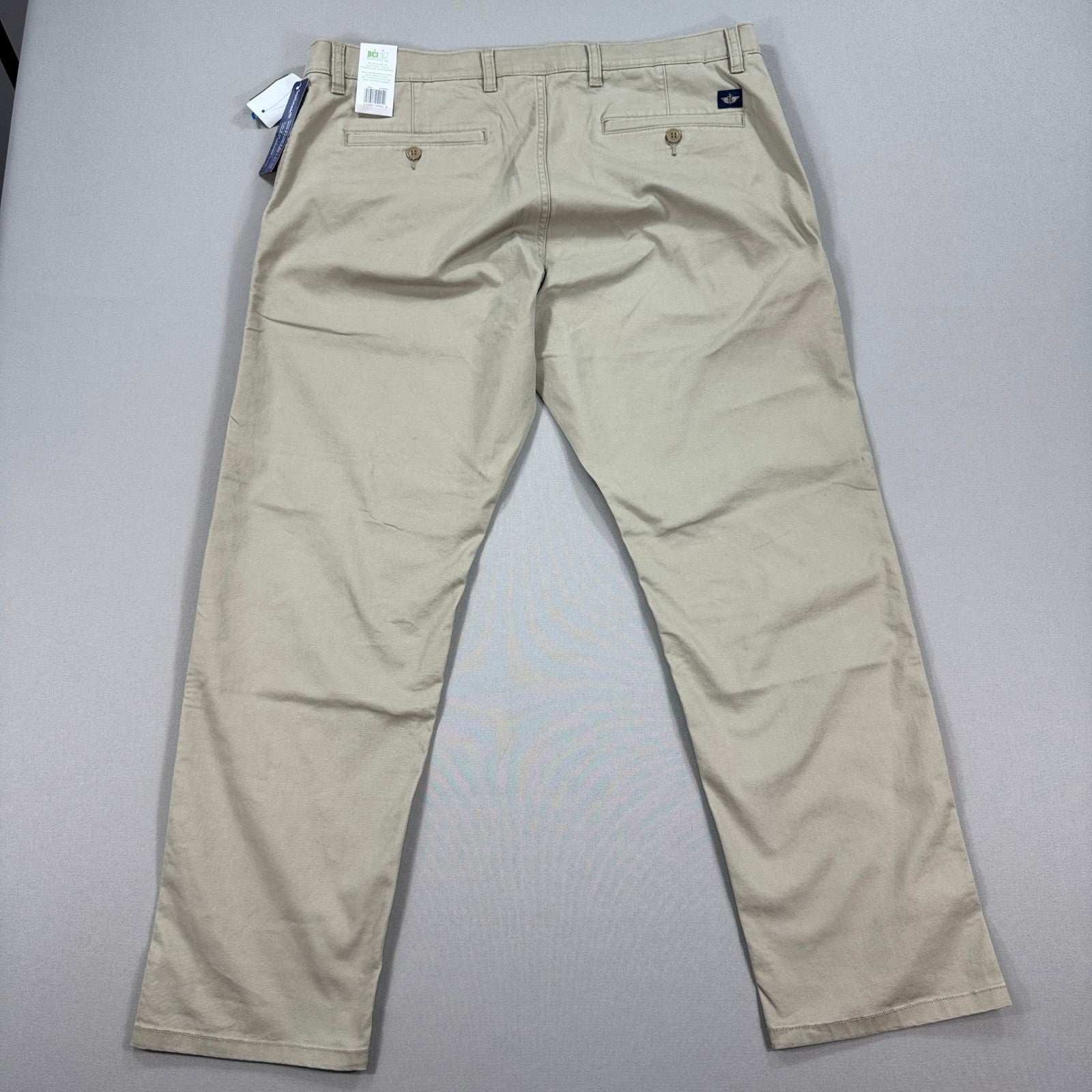 NWT Dockers Original Khaki Pants All Seasons Tech mens 38x30 Beige Athletic Fit