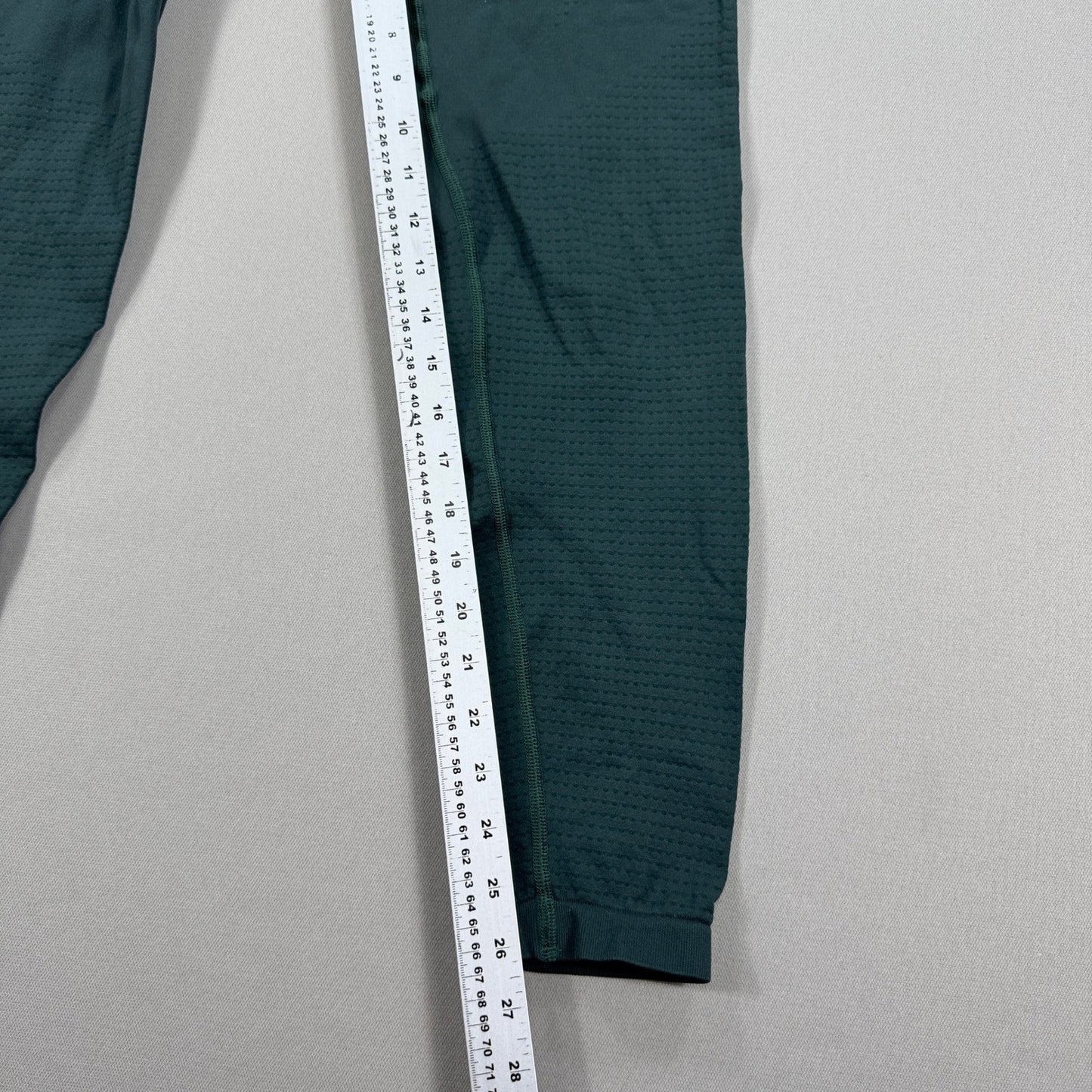 Gymshark Seamless Leggings Womens XL Dark Green High Waisted Workout Athleisure