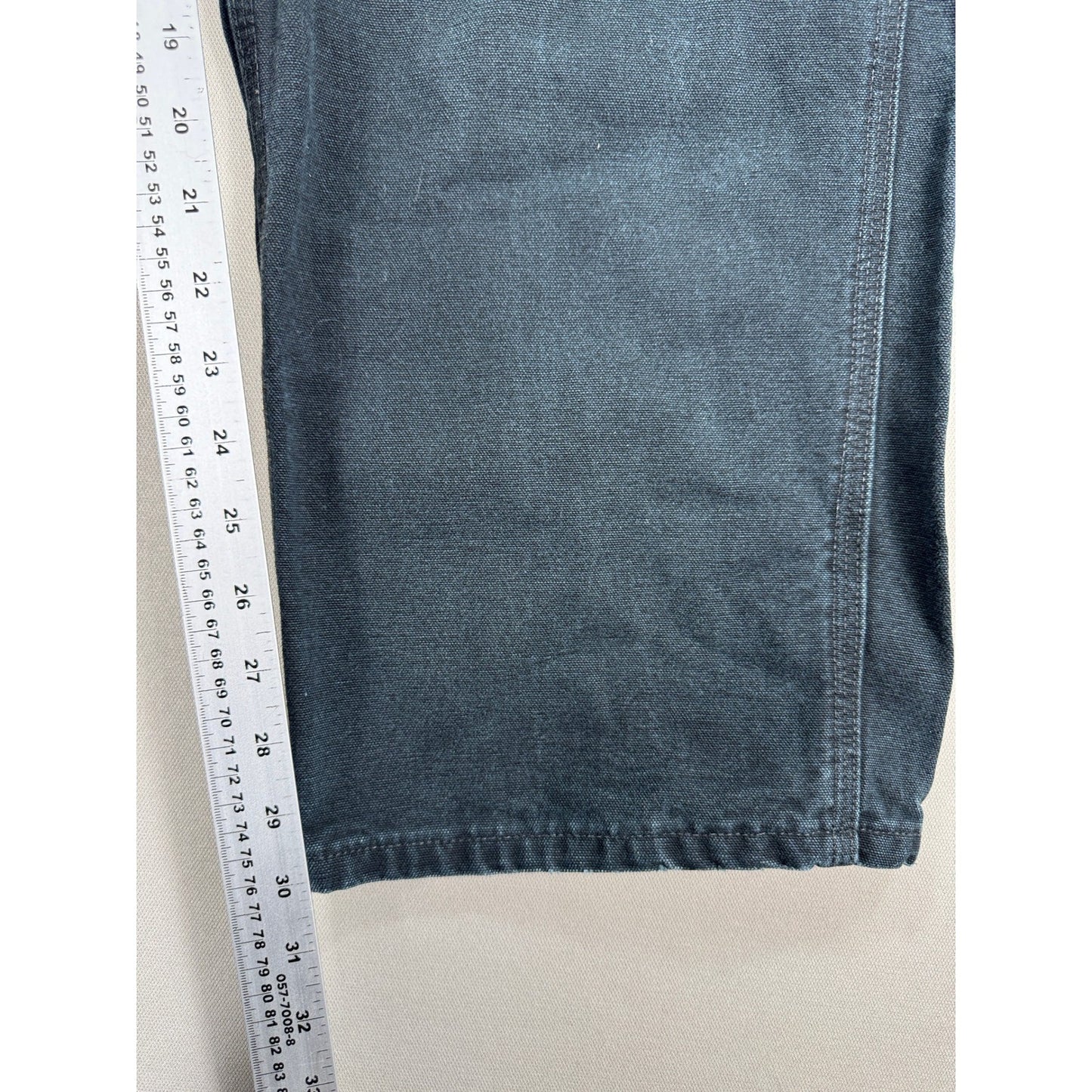 Carhartt B11 36x32 Mens Workwear Relaxed Fit Straight Leg Canvas Pants Black